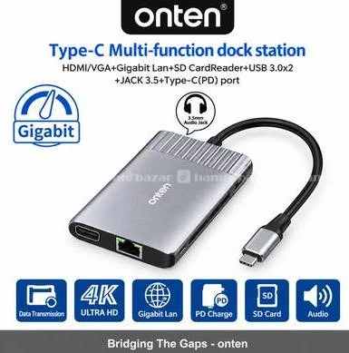 Type C HDMI Hub DockStation Adapter Laptop Macbook