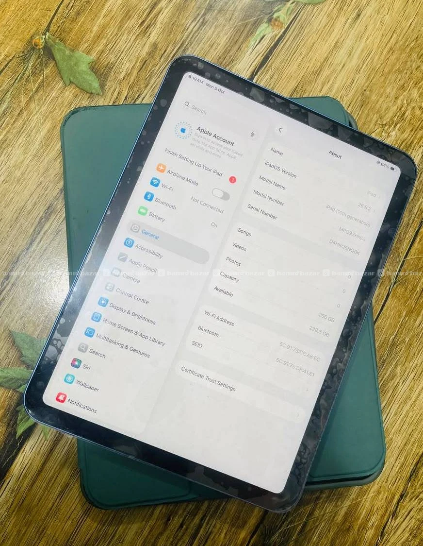 Ipad 10th gen 256gb for sell.