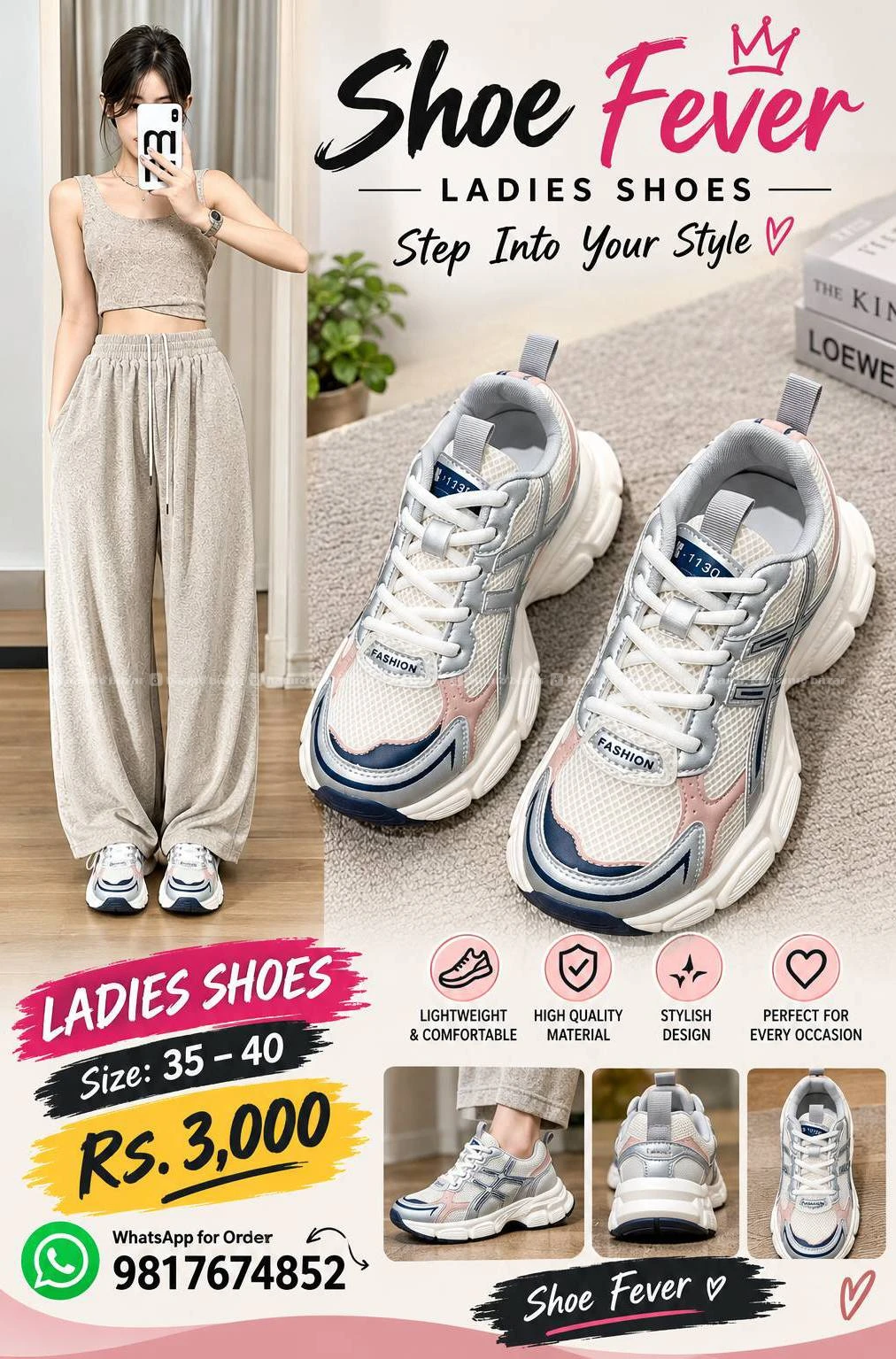 👟 Premium Sneakers – Dashain Special Offer! 🎉