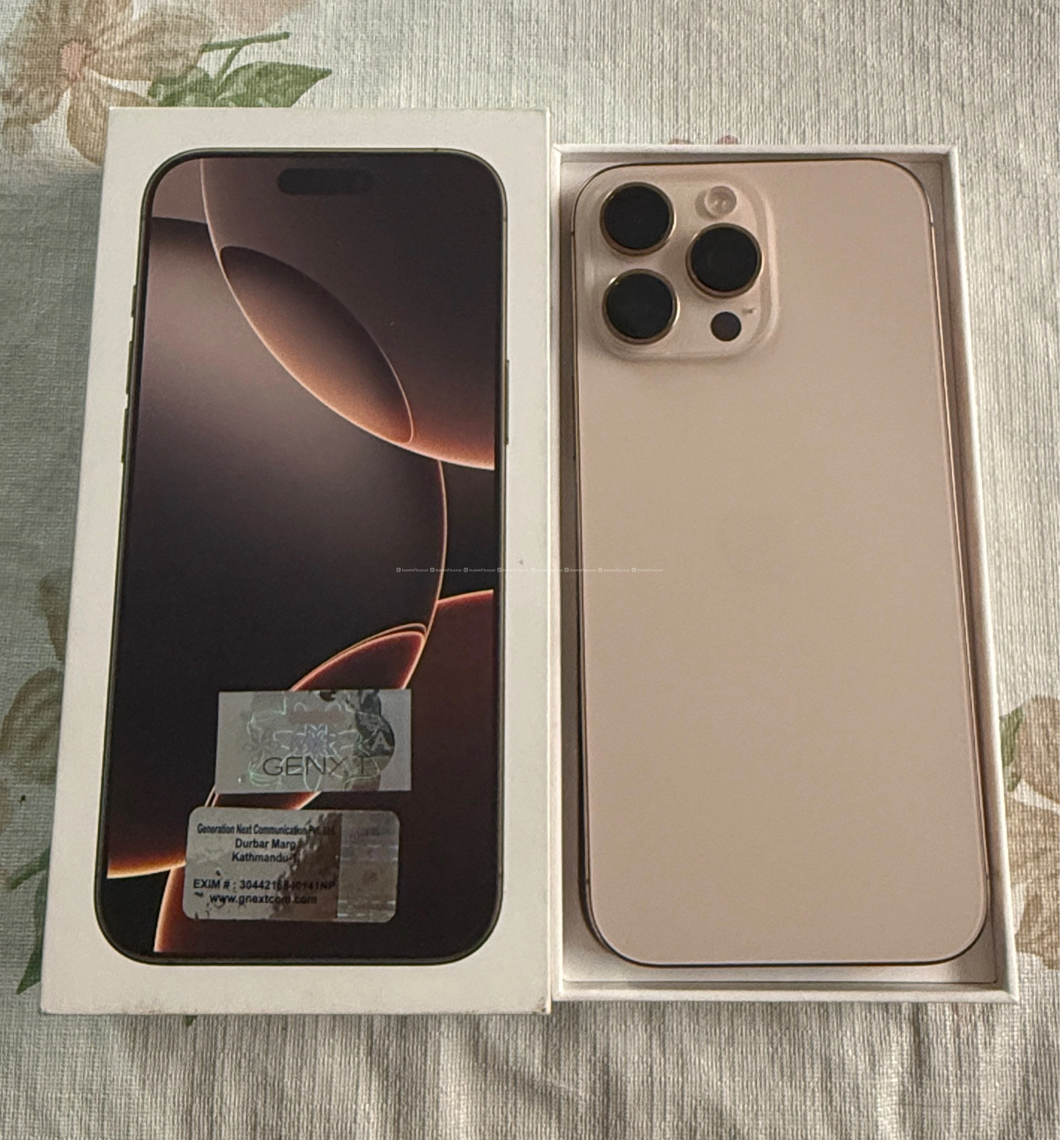 iPhone 16 Pro Max 256gb Bh94% Oliz vatbill