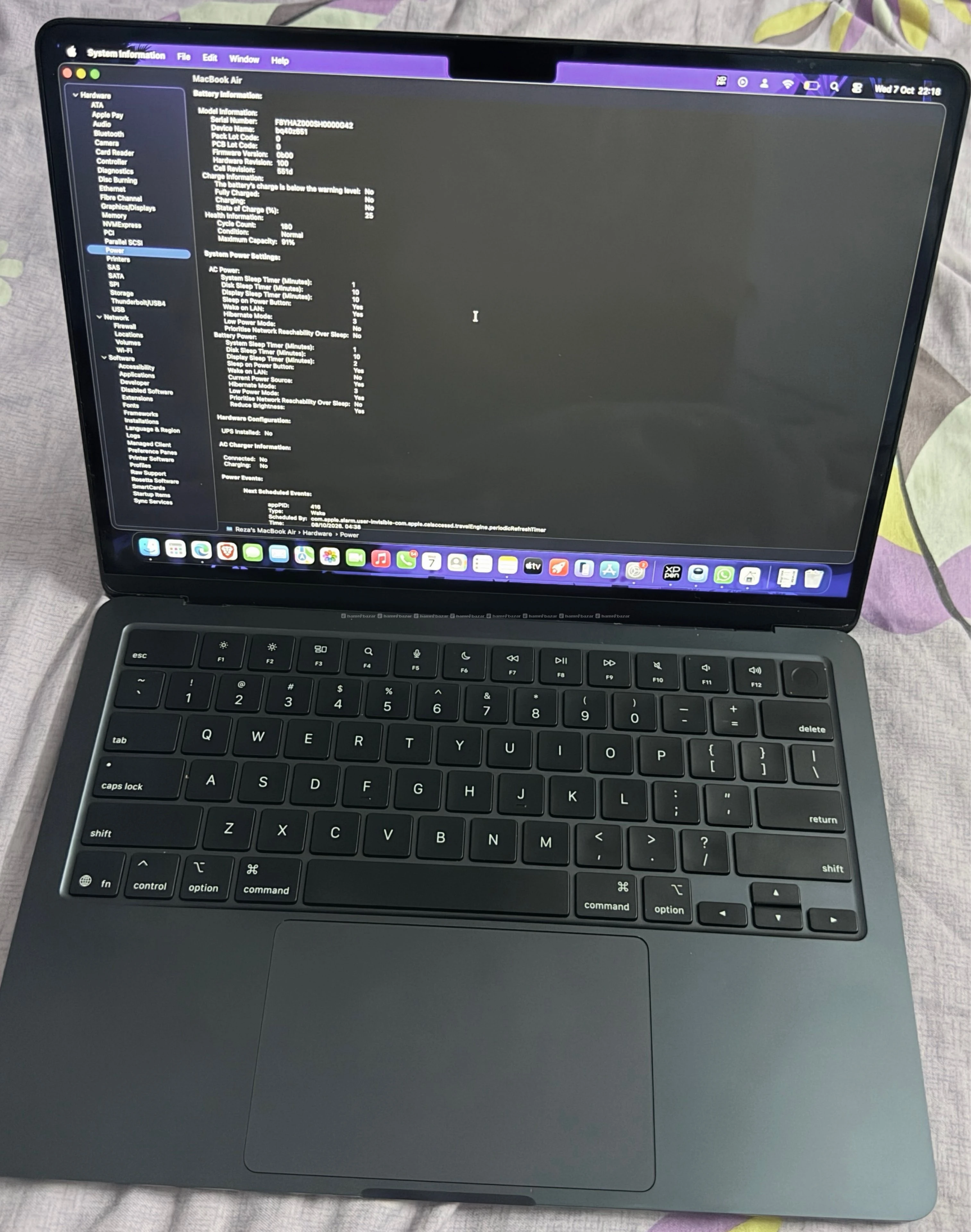 Fresh laptop