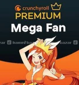 Crunchyroll Mega Fan Plan Subscription For 1 Month