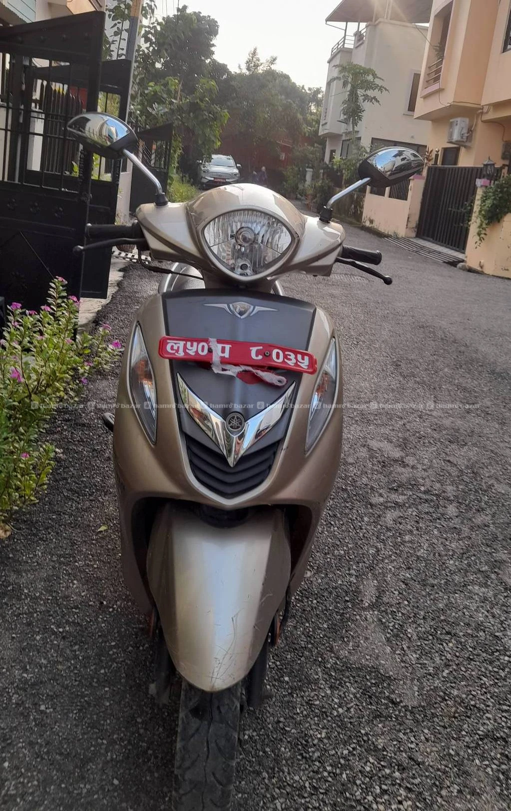 Yamaha Fascino Single hand 33000km run