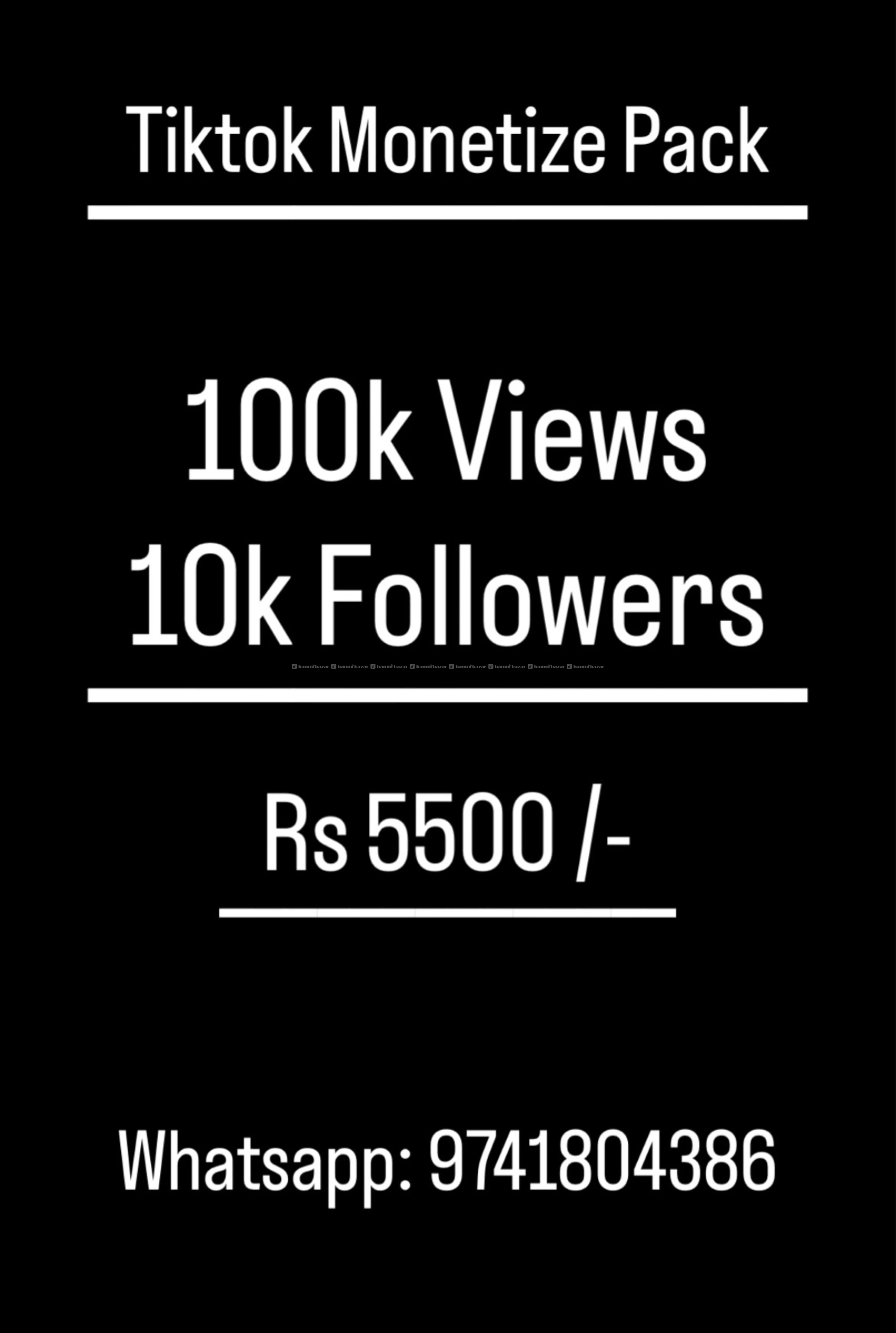 Tiktok Monetization Pack