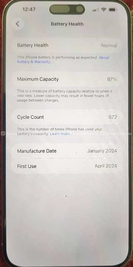 Iphone 15 pro max 256gb