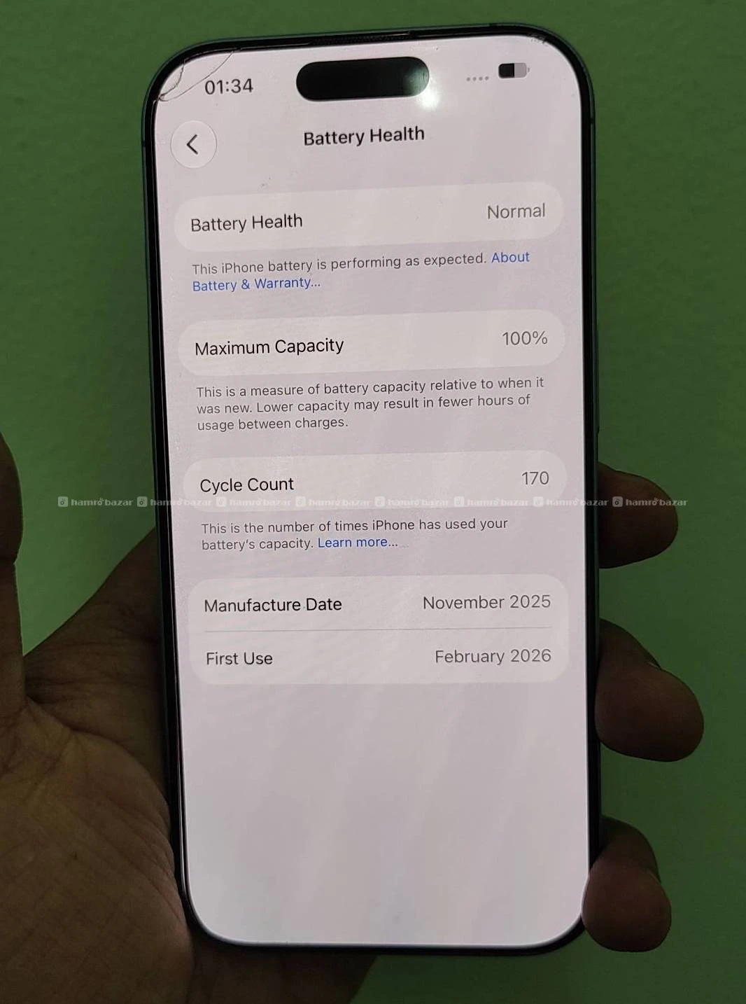 Iphone 17 256gb 100% 3