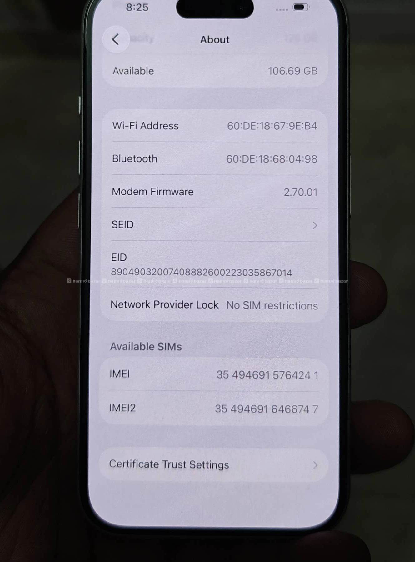 Iphone 16 128gb battery 🔋 100 2