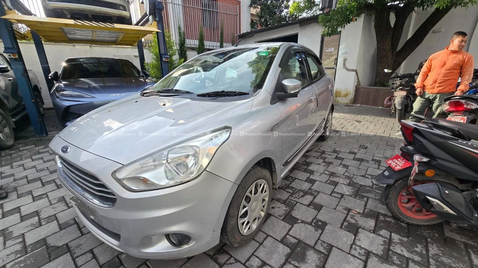 Ford Aspire 2026 (Figo)- Silver 4