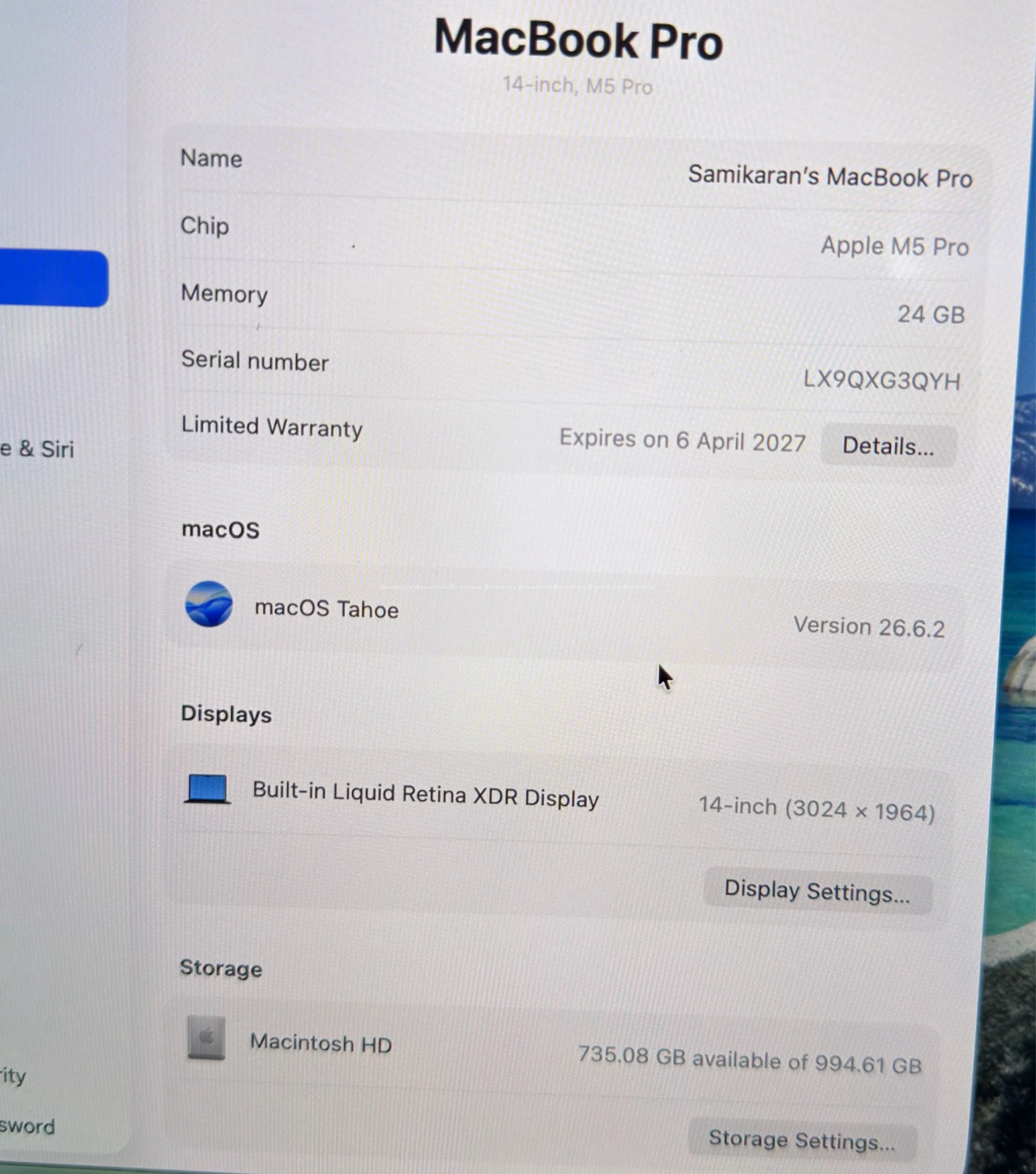 MacBook Pro M5 Pro 2