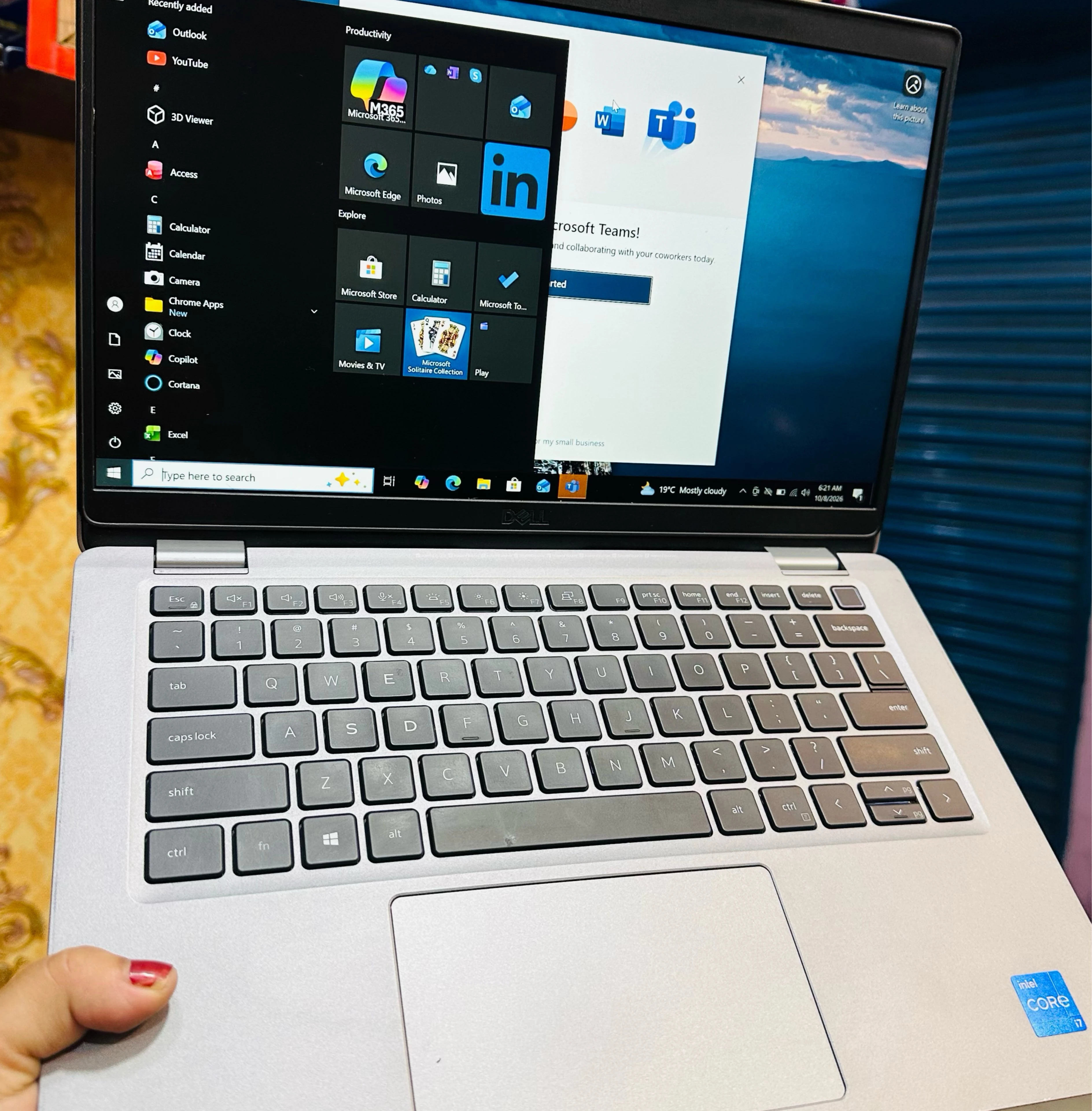 Dell i7 processor 11th gen 16gb ram 256ssd 3
