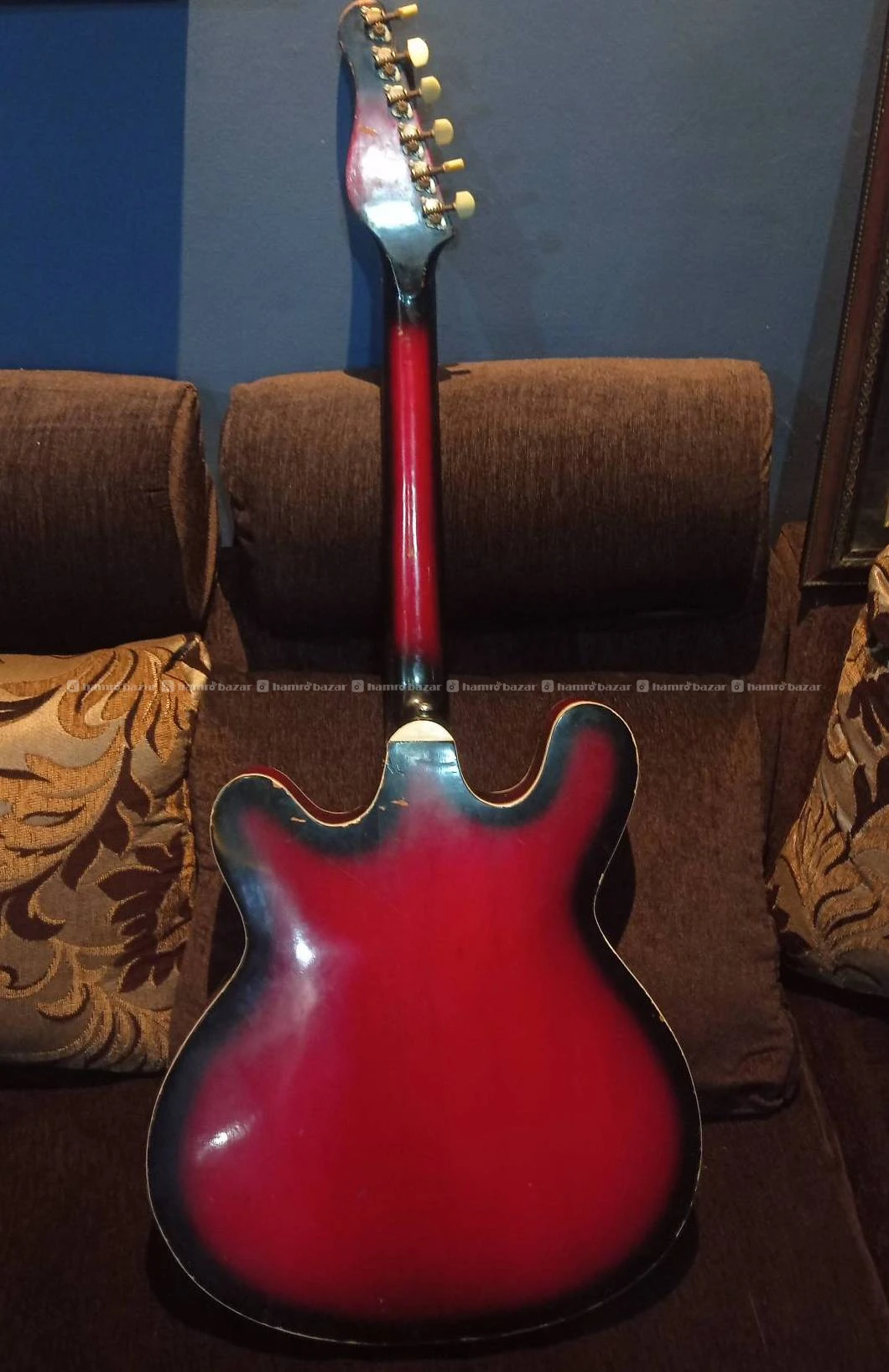 Classic Hovner Carlton semi electric guitar 3