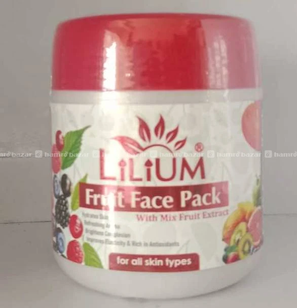 Lilium fruit face pack for all skin types