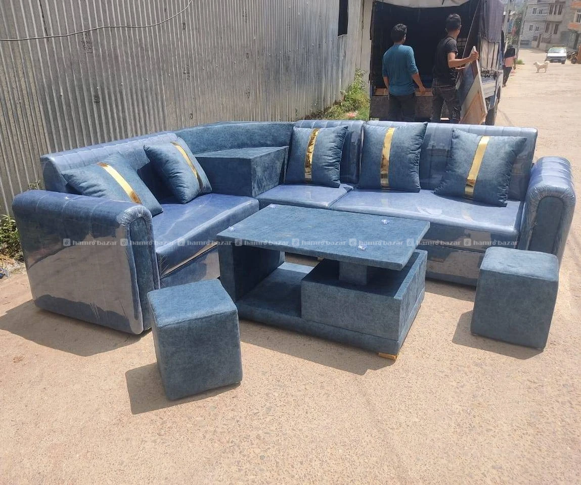 L shape luxury sofa
36000 only...9840573010 2
