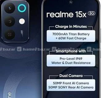 REALME 15X 5G (6/128GB), FRESH CONDITION
