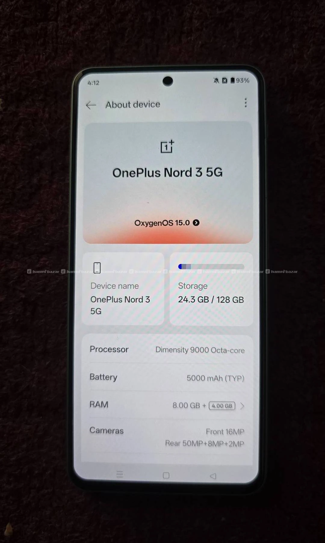 Oneplus nord 3 (8/128) 2