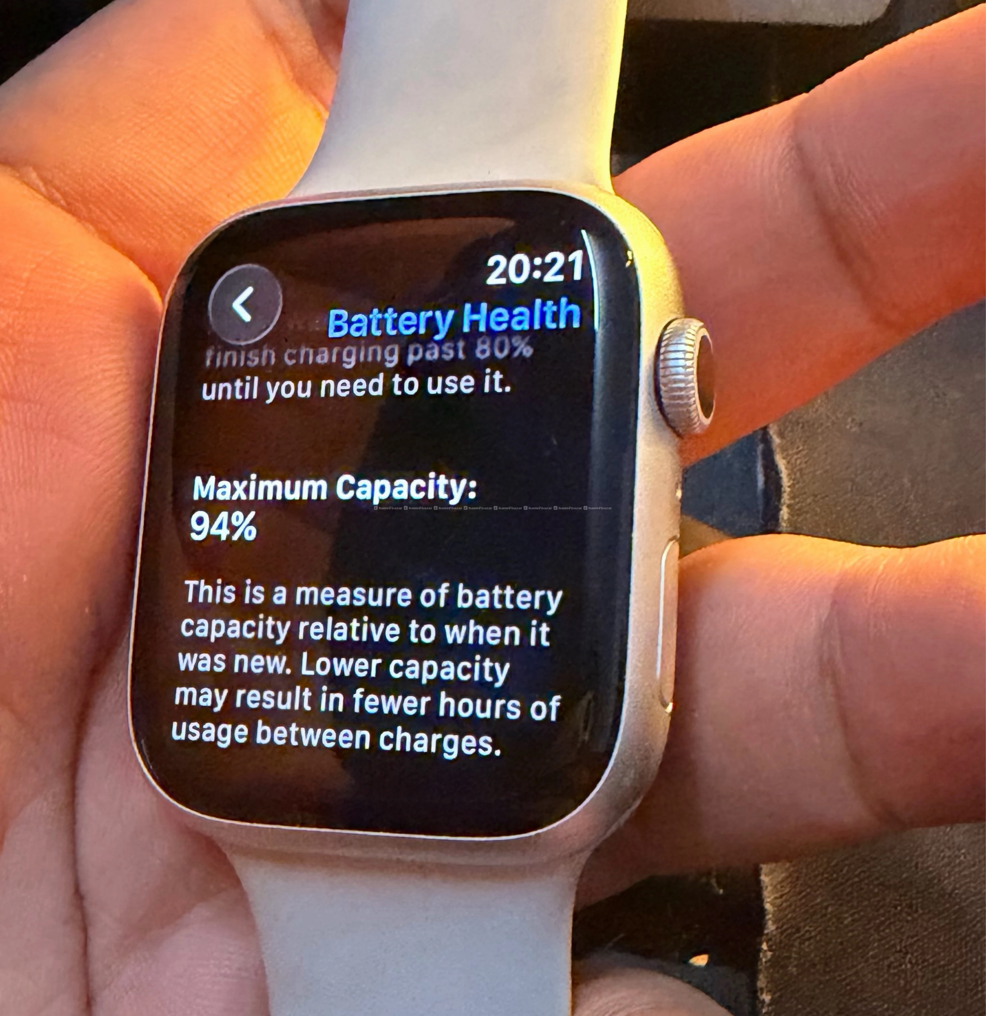 Apple watch series 8 45mm 95% bh
