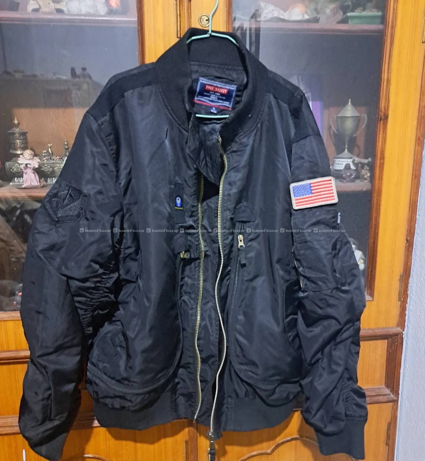 Military pilot jacket (size xl)