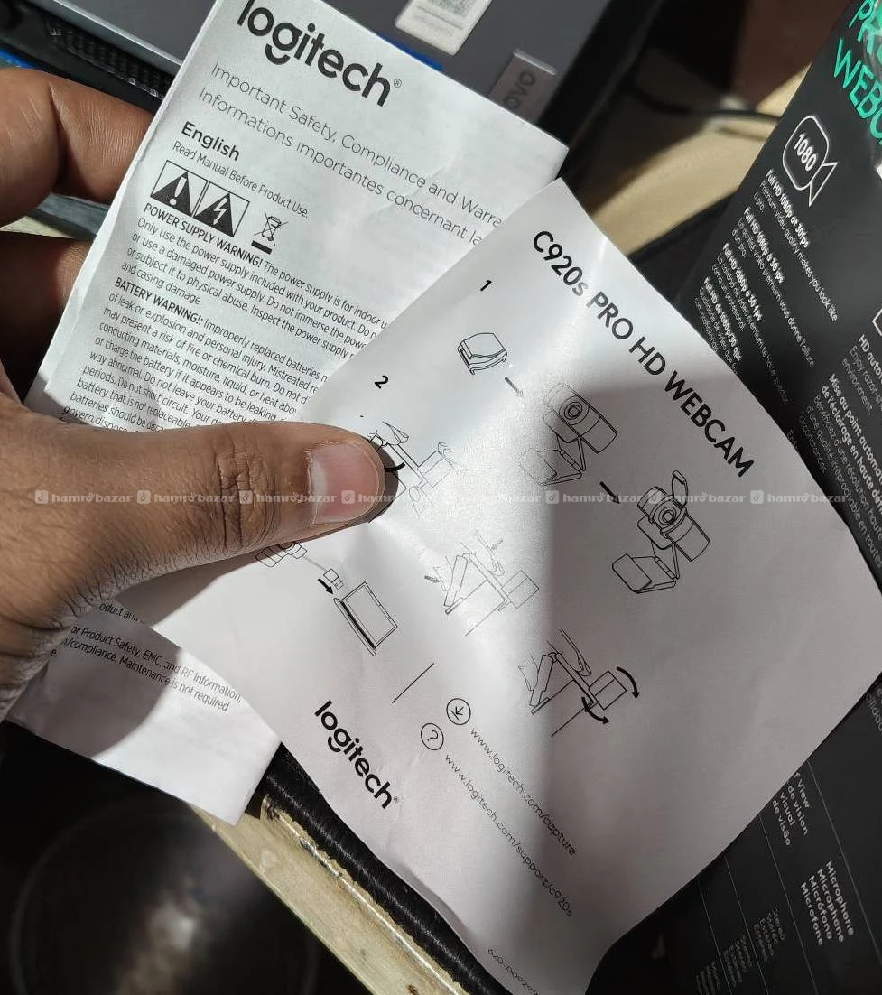 Logitech C920s Pro HD WRBCAM 3
