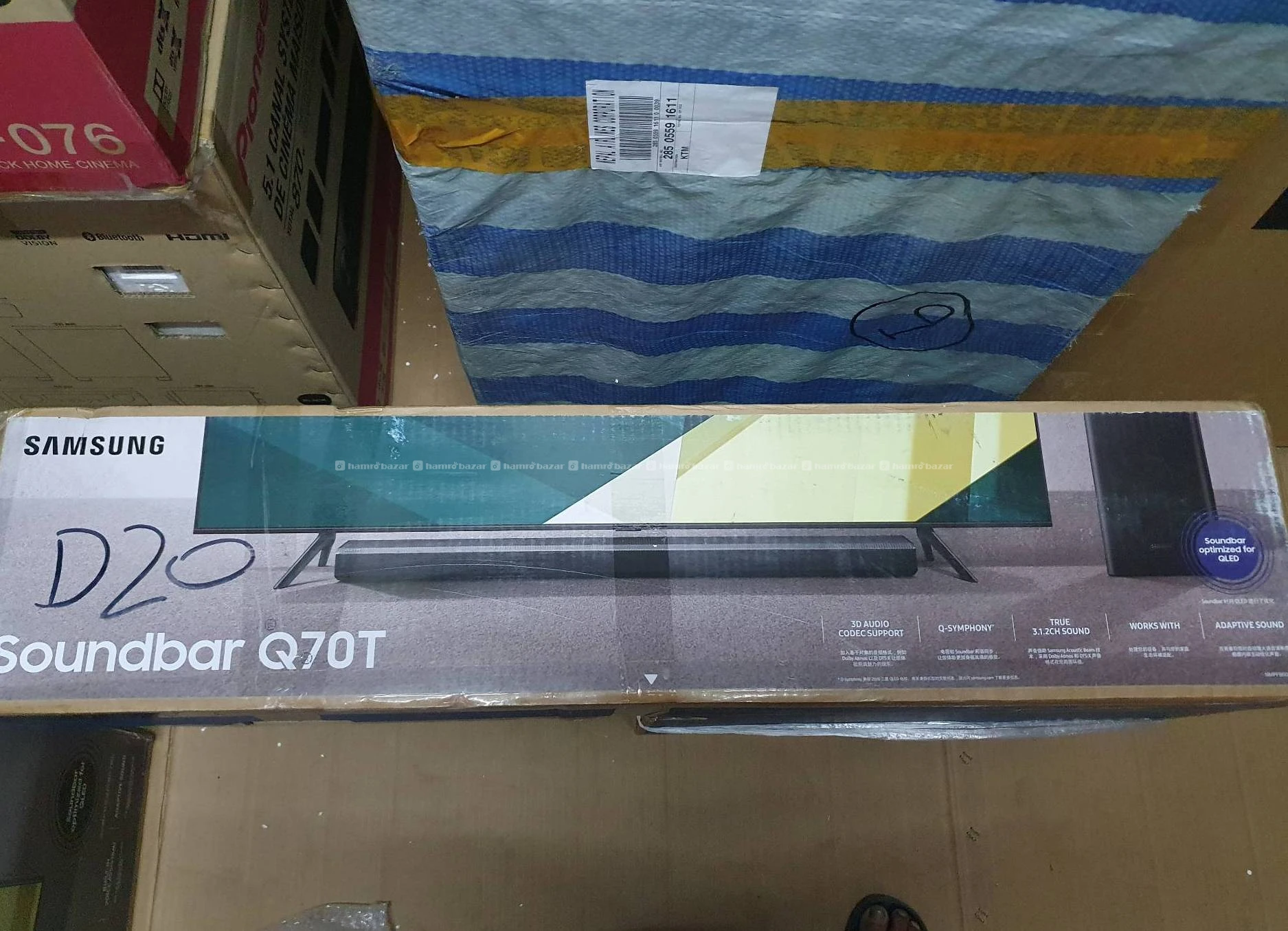 SAMSUNG SOUNDBAR HW-Q70T 4K 3:1:2 CH DOLBY ATMOS 2