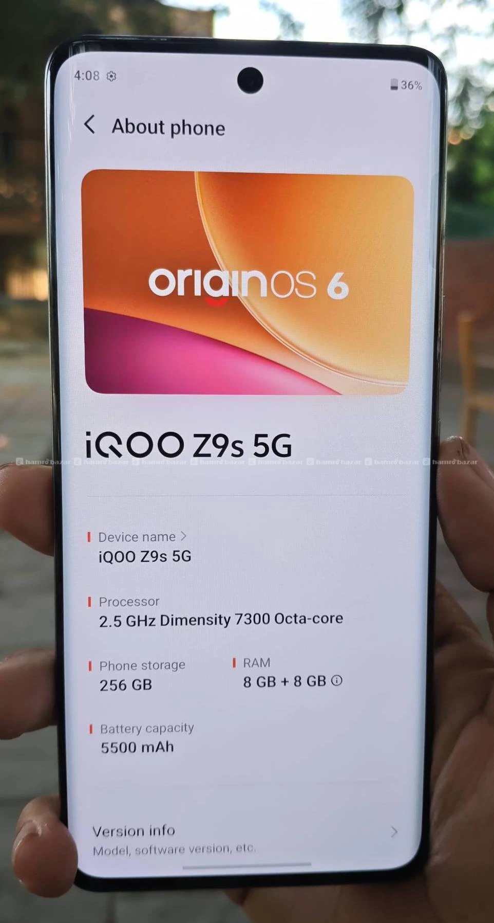 IQOO Z9s 5G (8/256) 4