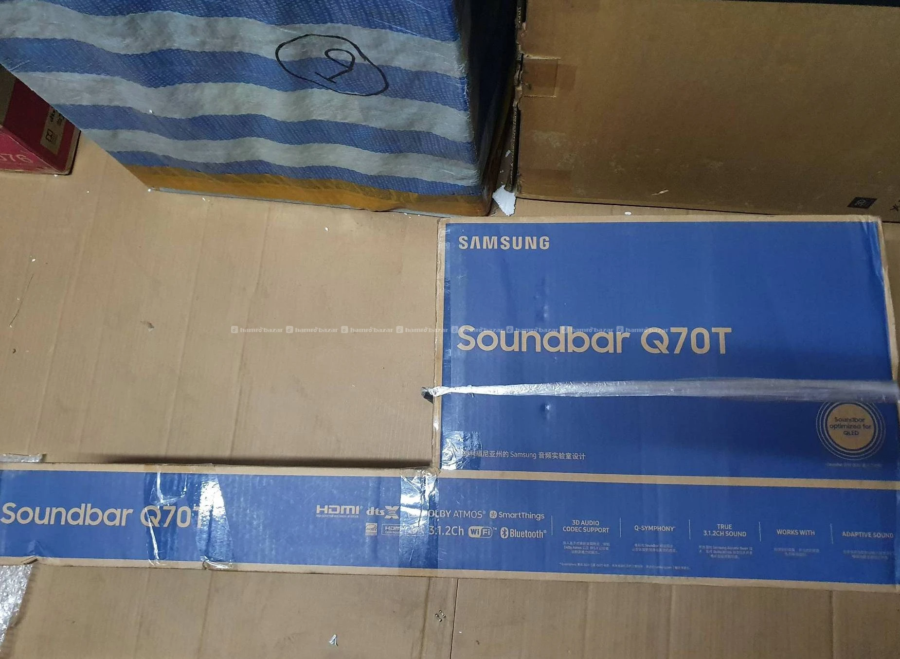 SAMSUNG SOUNDBAR HW-Q70T 4K 3:1:2 CH DOLBY ATMOS 3