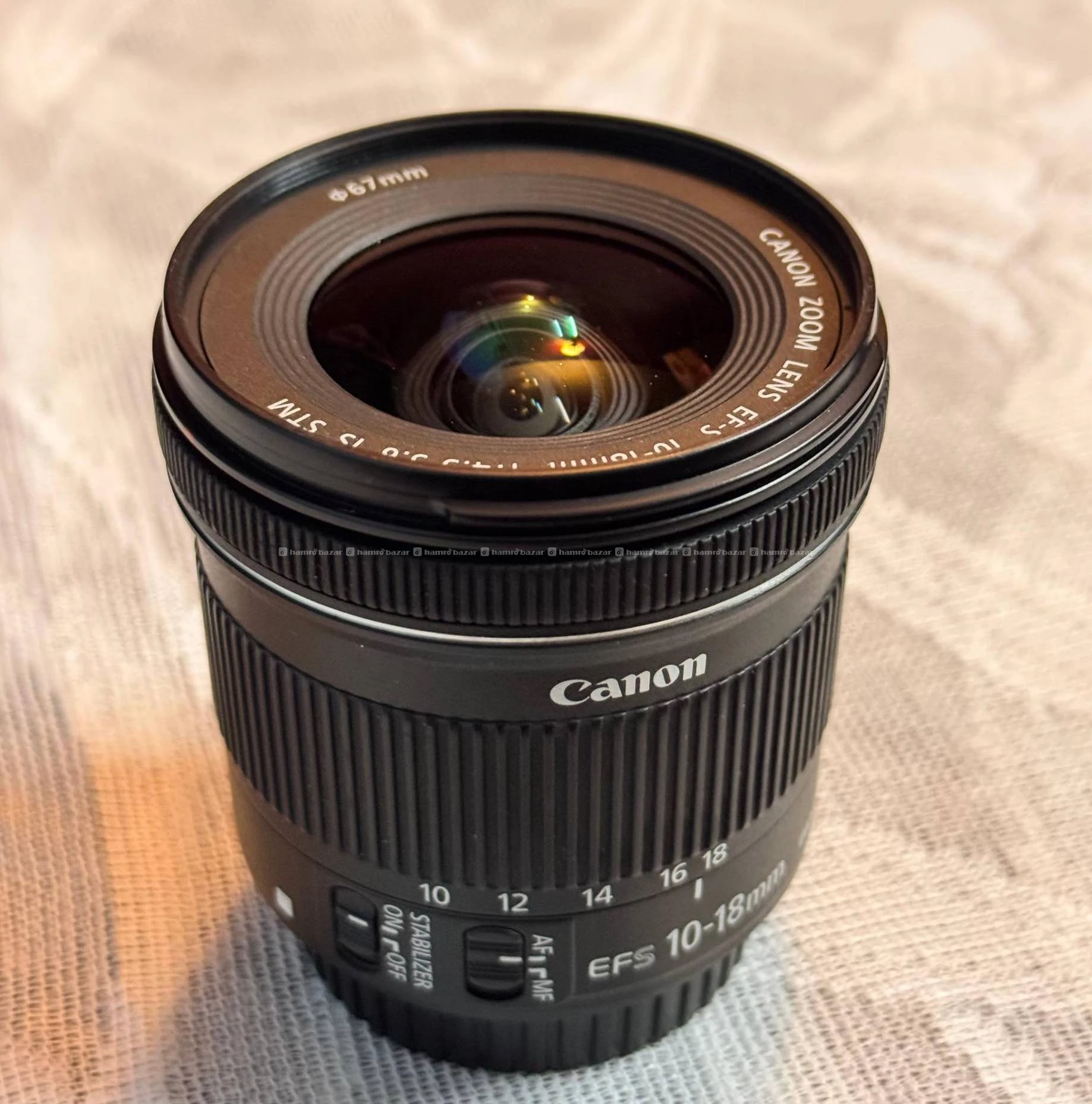 Canon 10-18mm lens