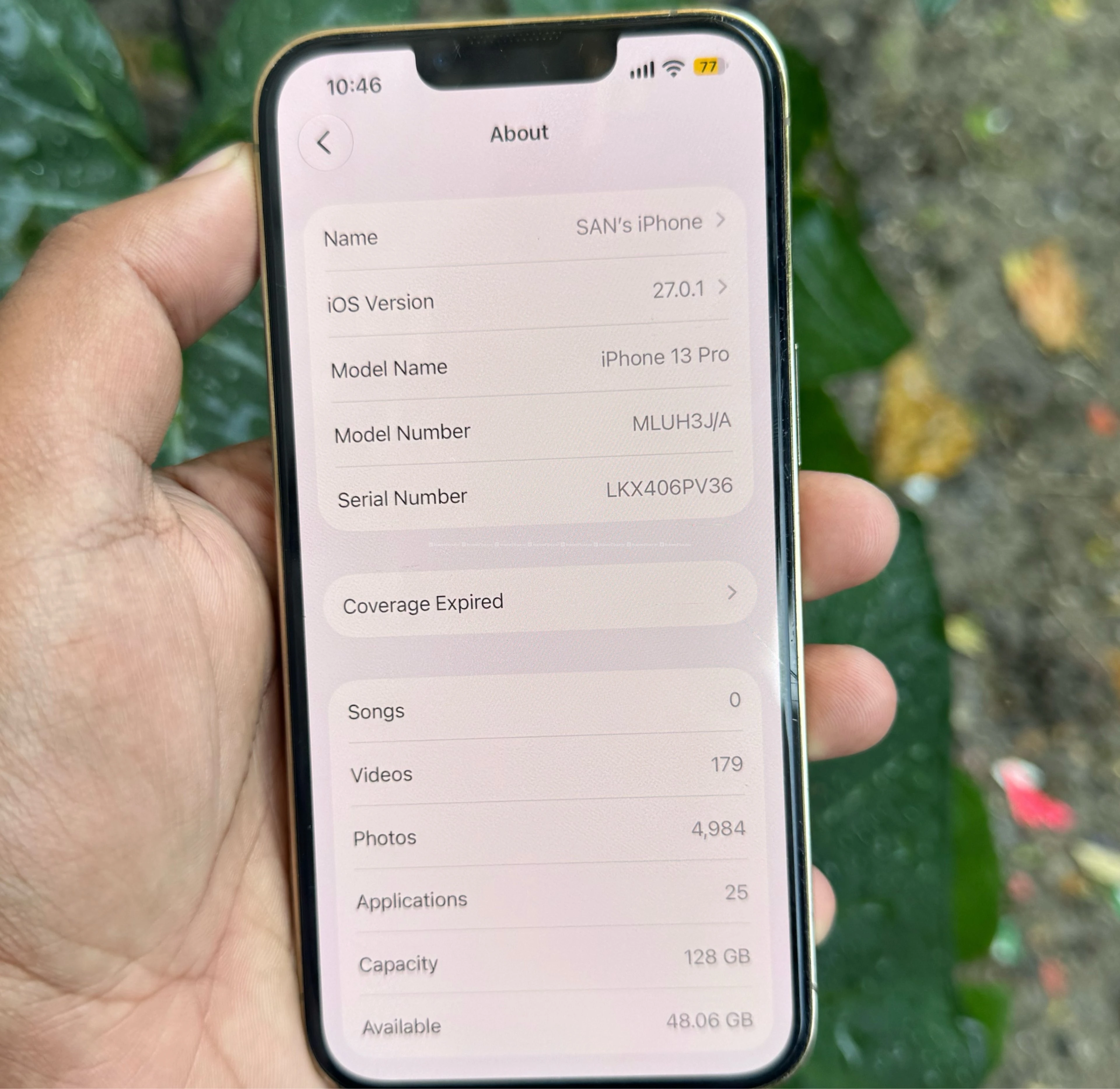 iPhone 13 Pro 128Gb 90%Battery Health Genuine 2