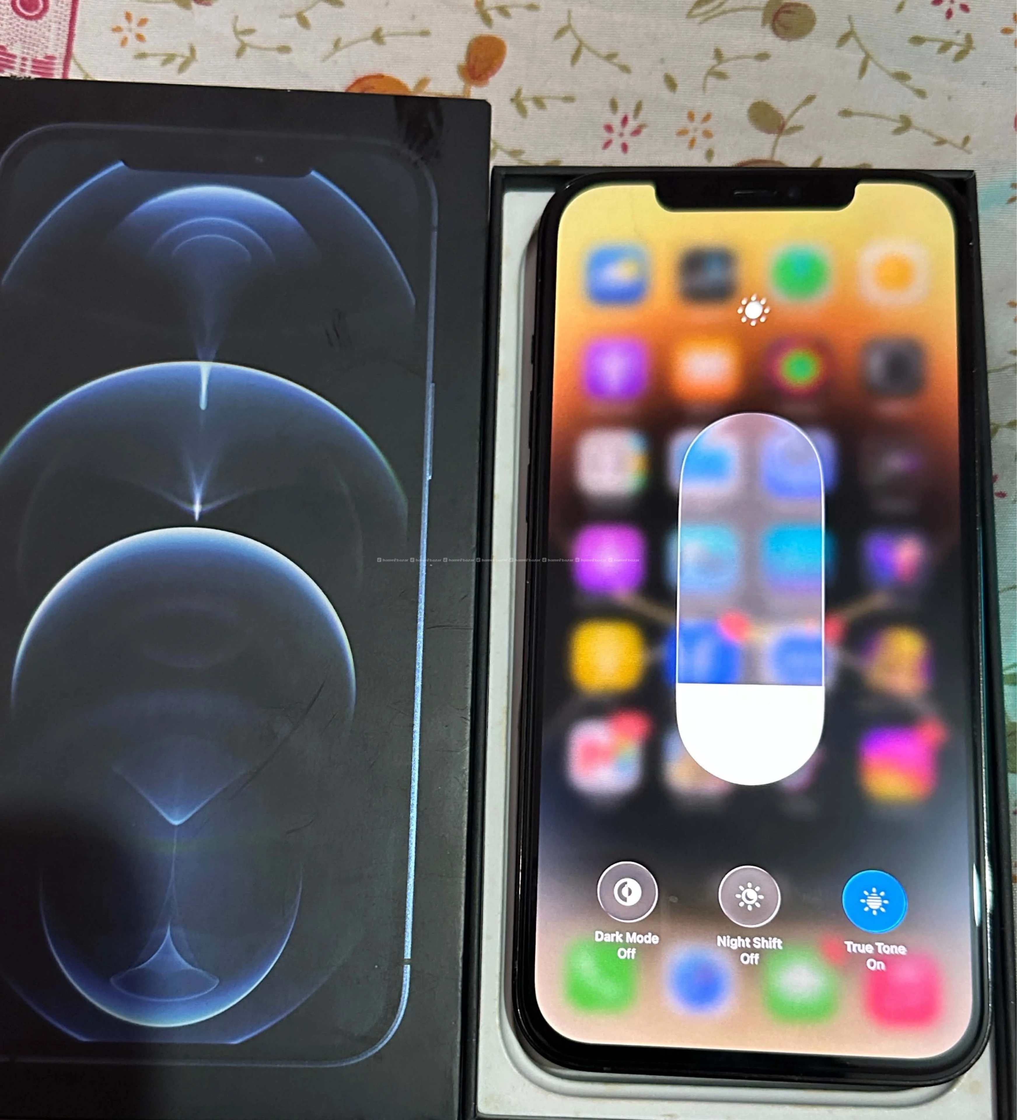 I phone 12 pro maxa with box 4