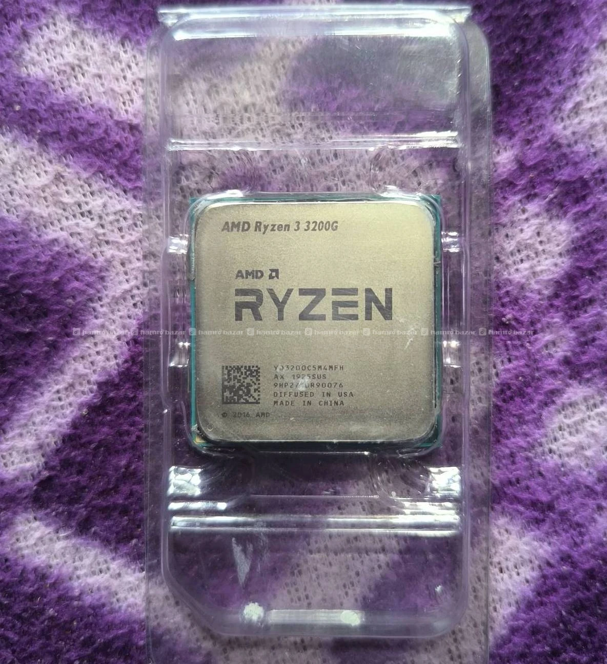 AMD Ryzen 3 3200G processor sell with Vega 8 GPU