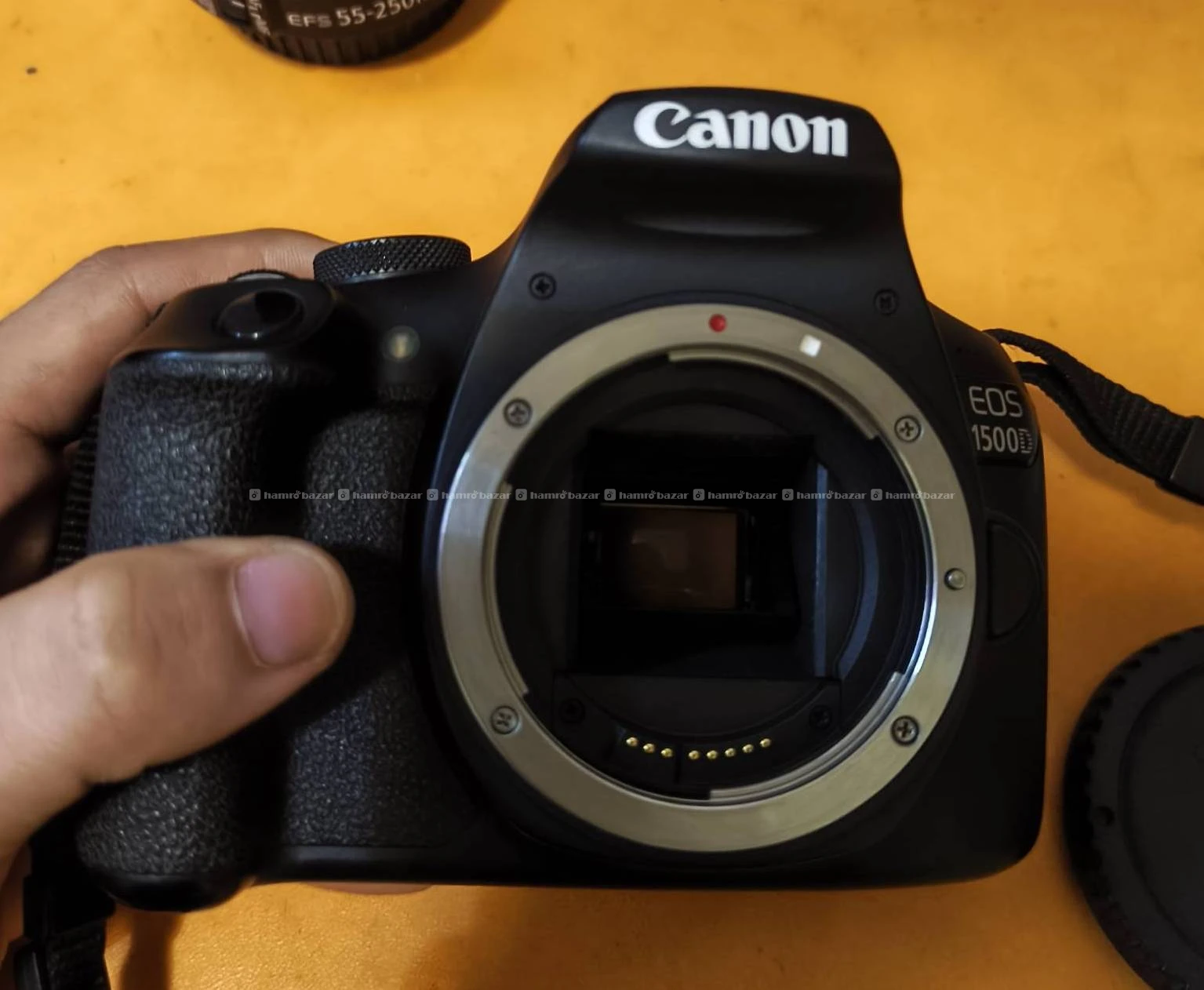 Cannon 1500d set with kit lens and (55-250mm)lens 8