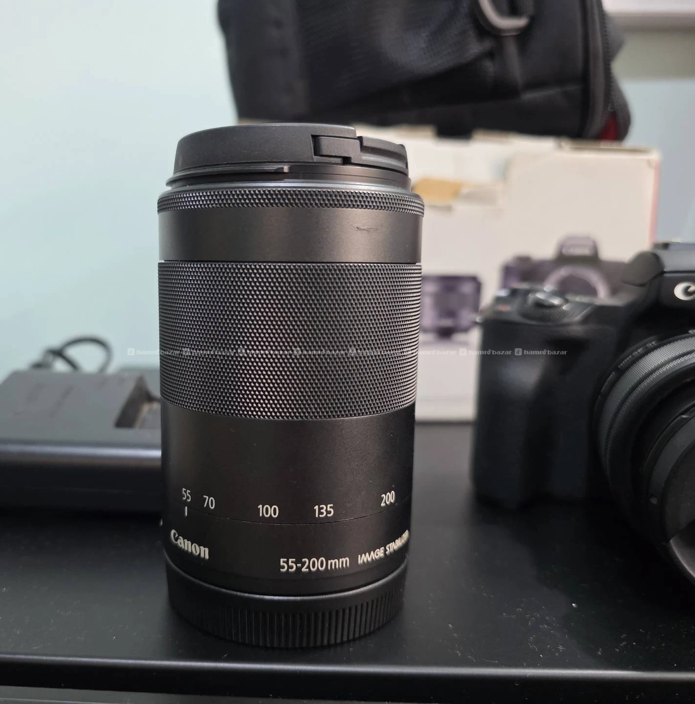 Canon M50 mark II with 15-45 Lens and 55-200 Stm 4