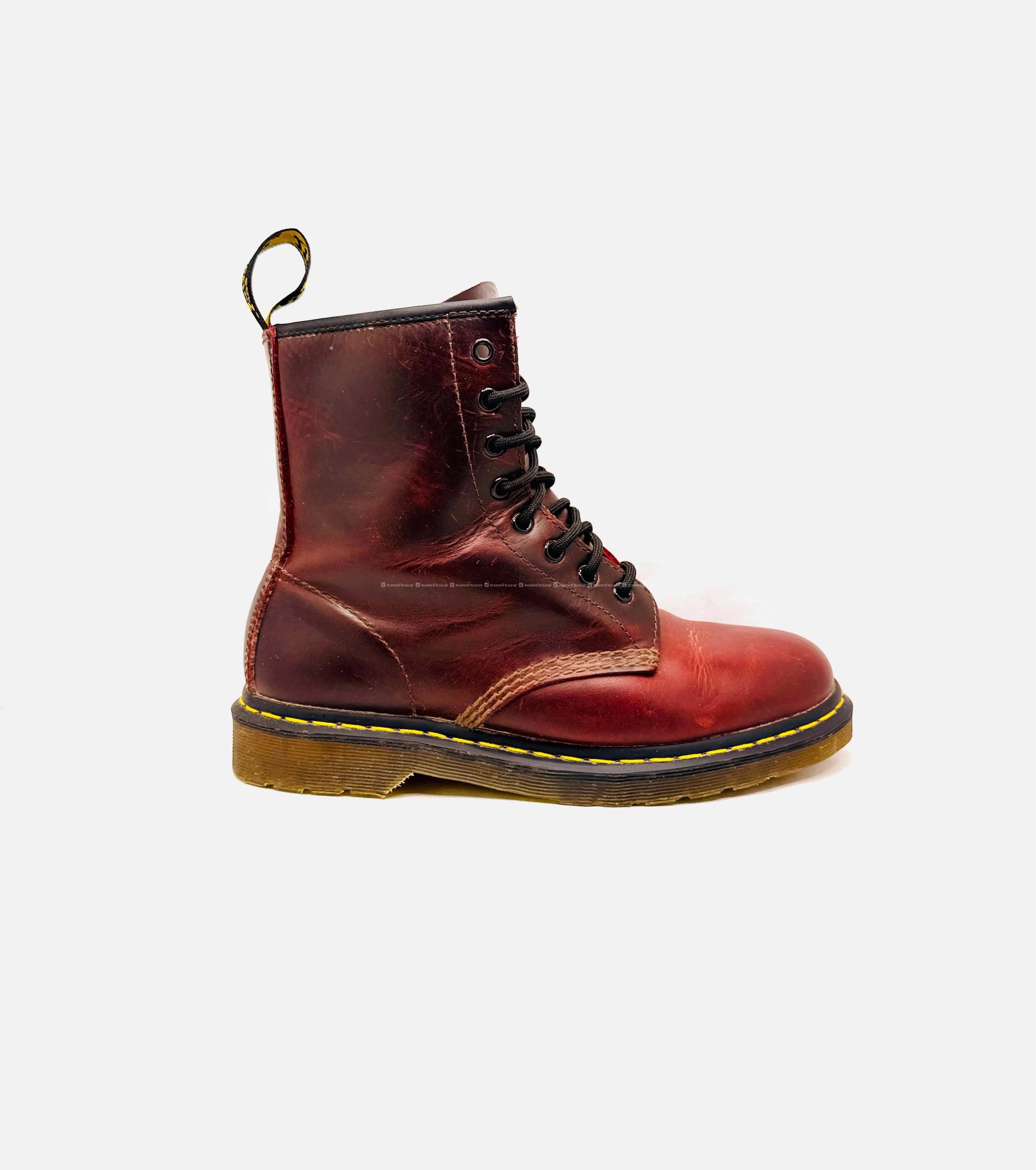 DR MARTEND CHERRY RED 1460 BOOTS