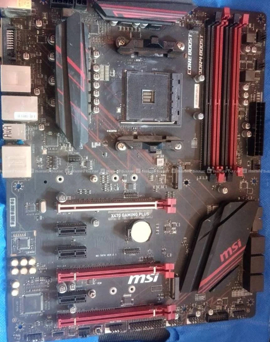 MSI x470 gaming plus