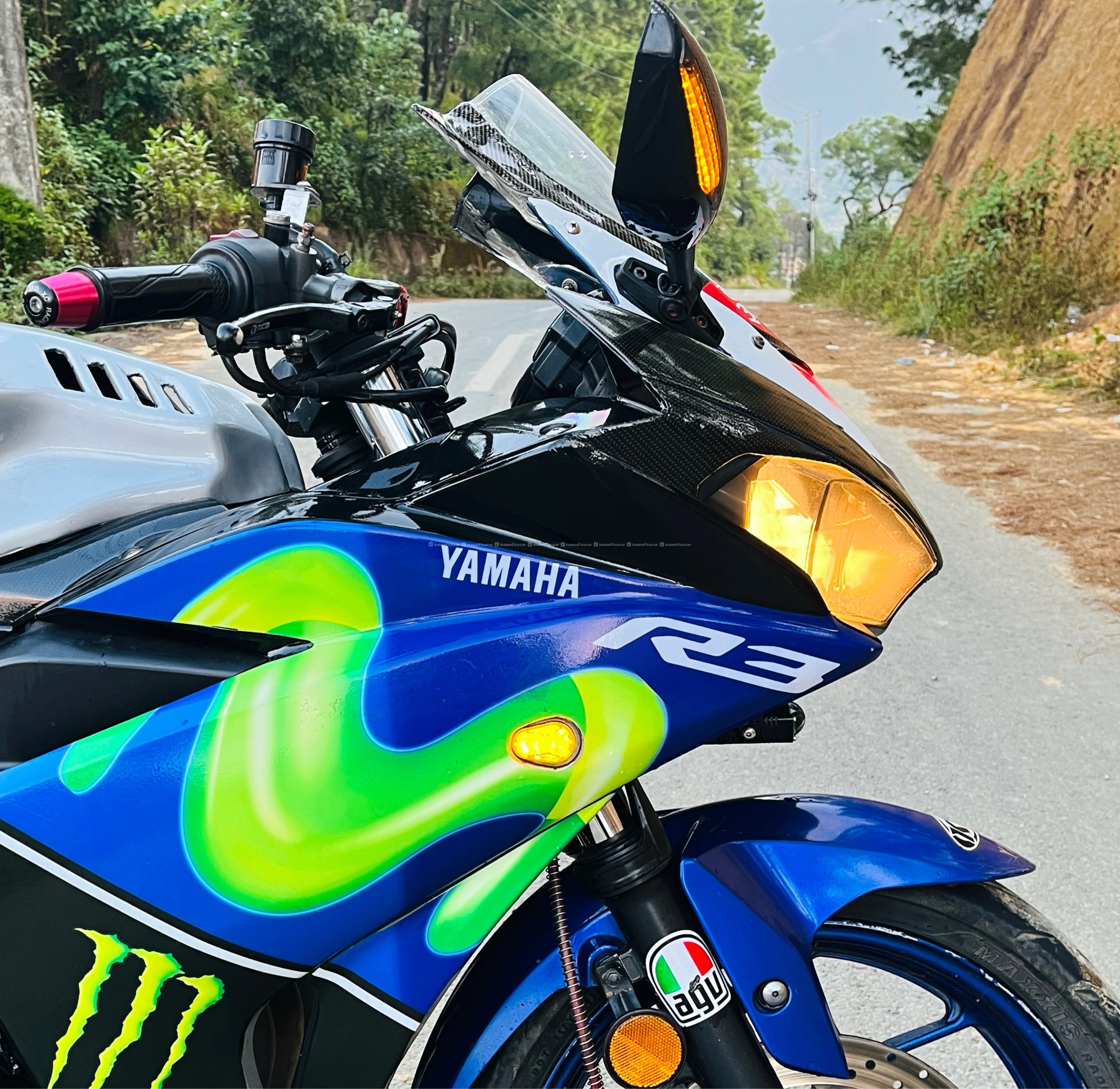 Yamaha R3 99 lot 2017 last model