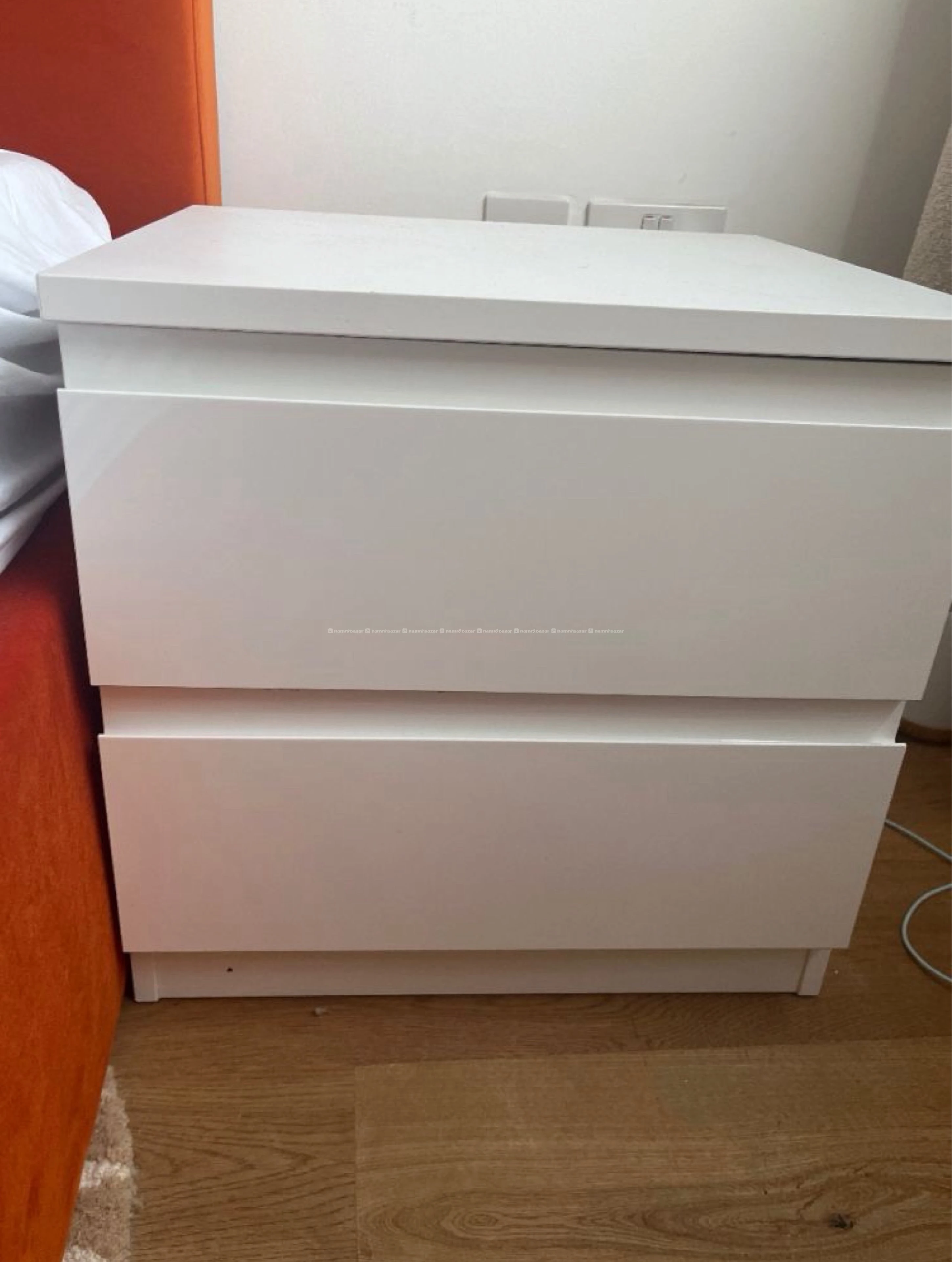 White side table