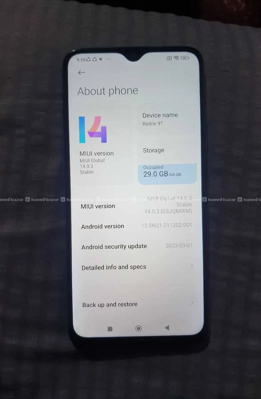 Redmi 9t 2