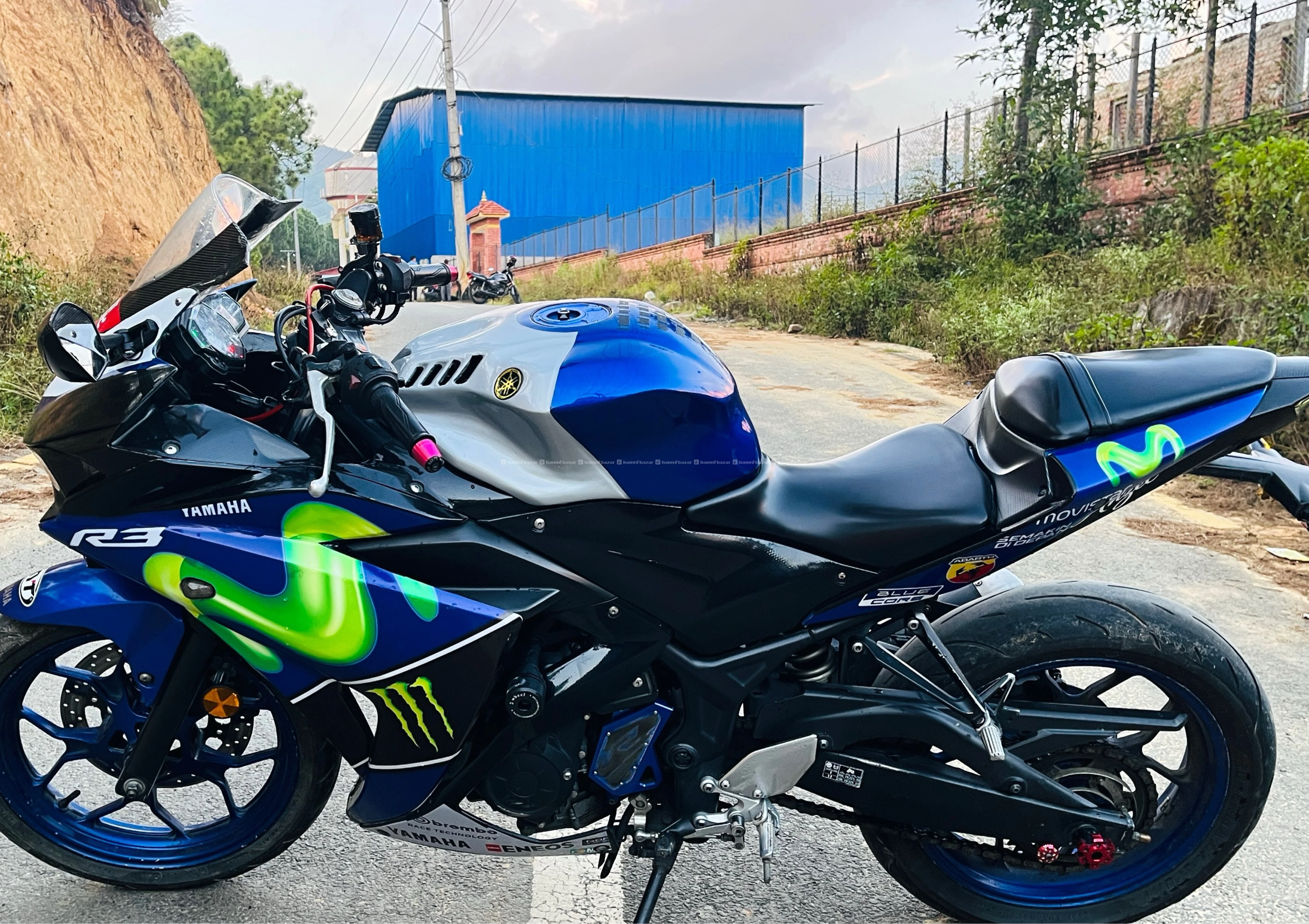 Yamaha R3 99 lot 2017 last model 2