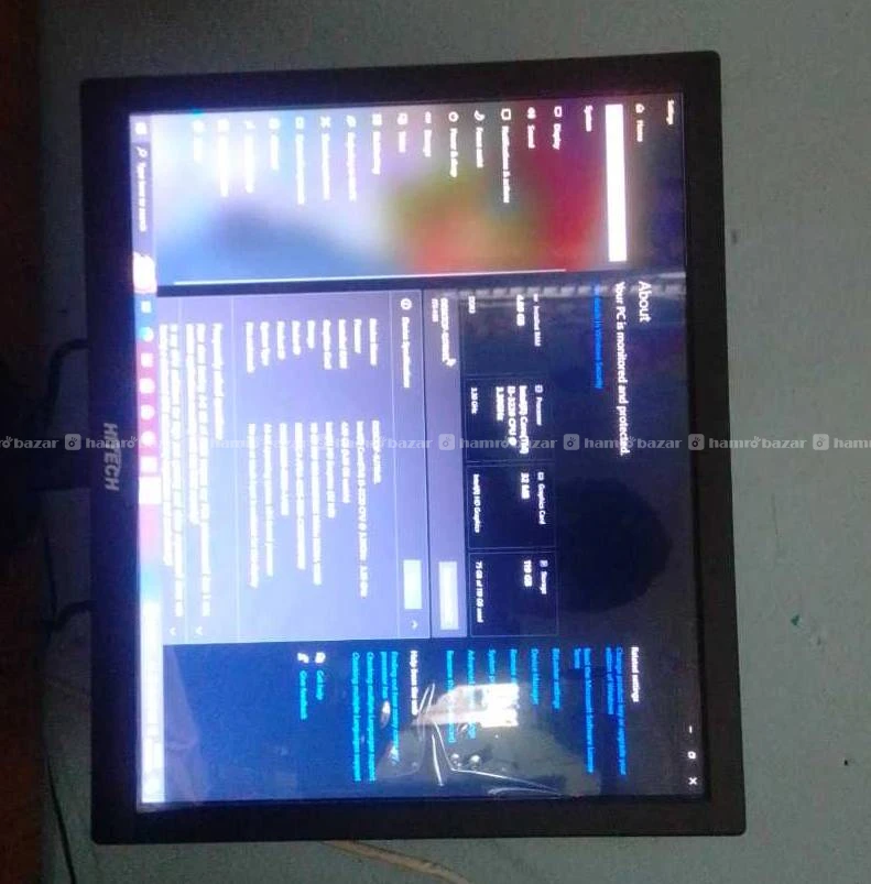 A full set computer. One month use 6