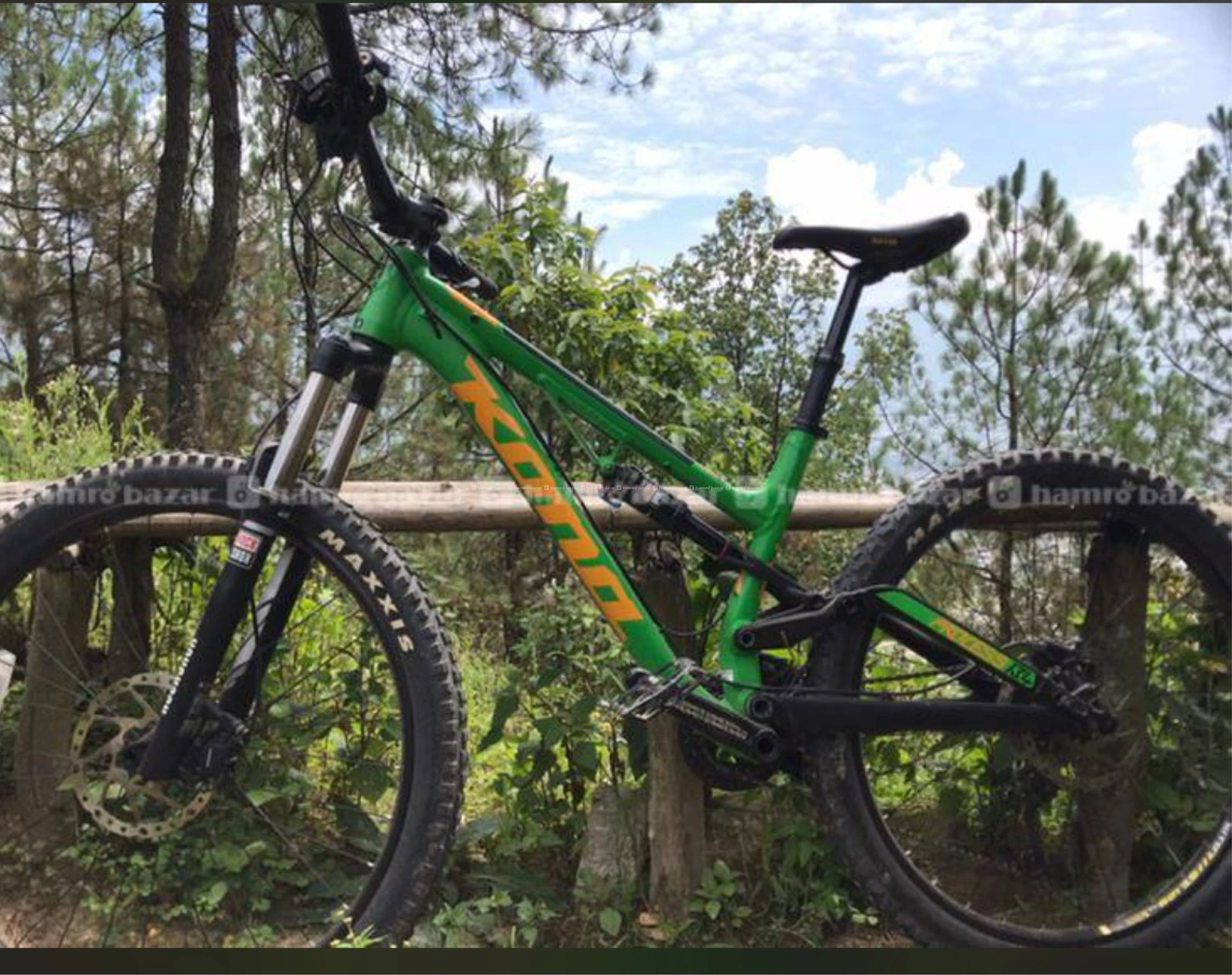 Mountain bike full suspension