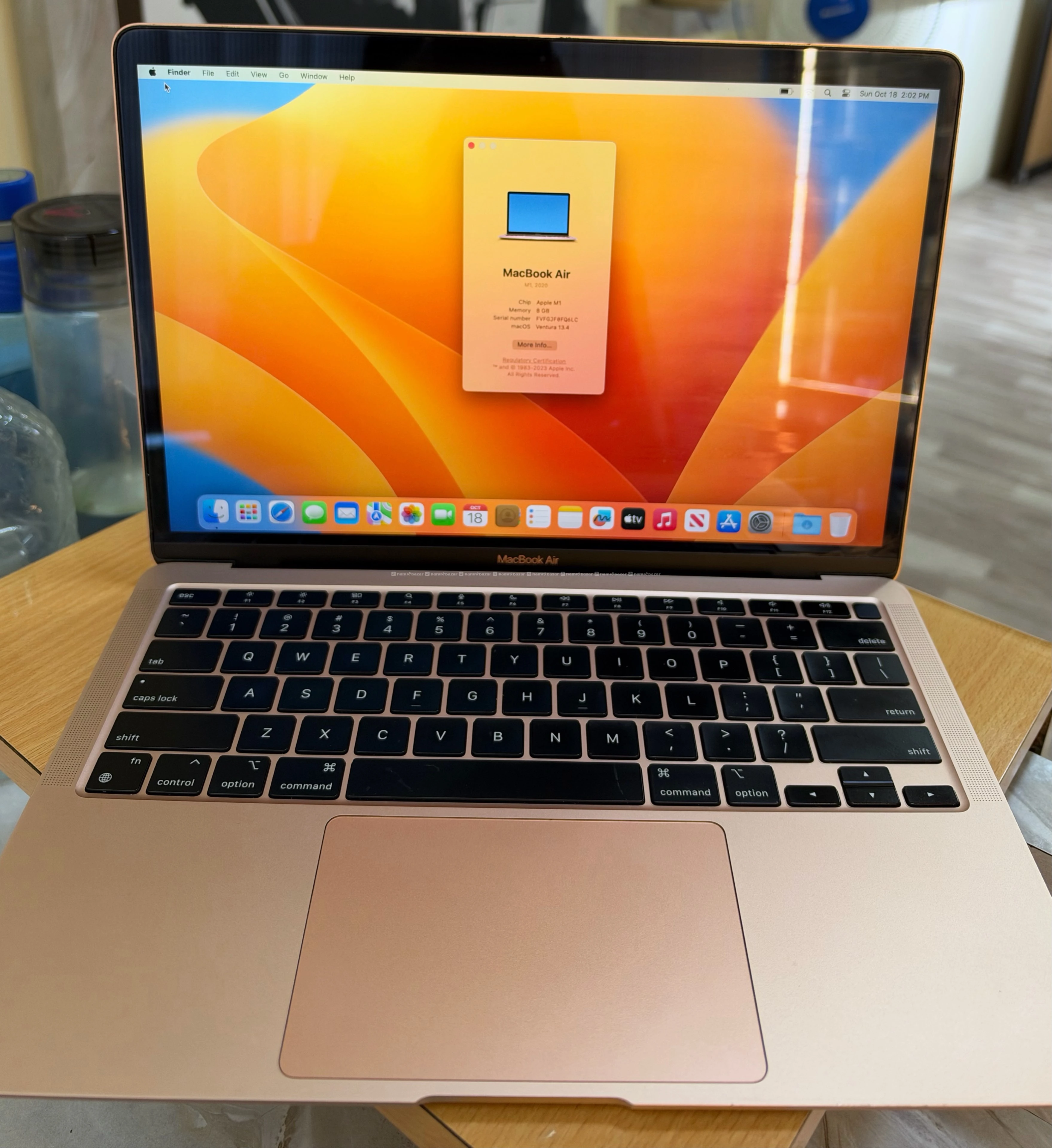 MacBook Air M1 (8/256gb)