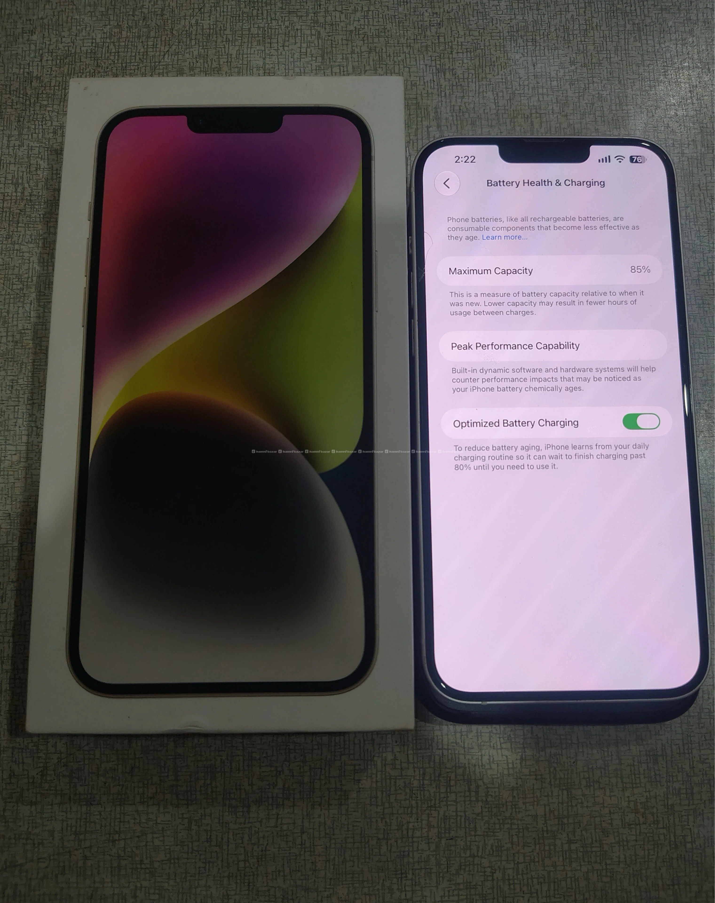 iPhone 14 Plus BH 85% 2