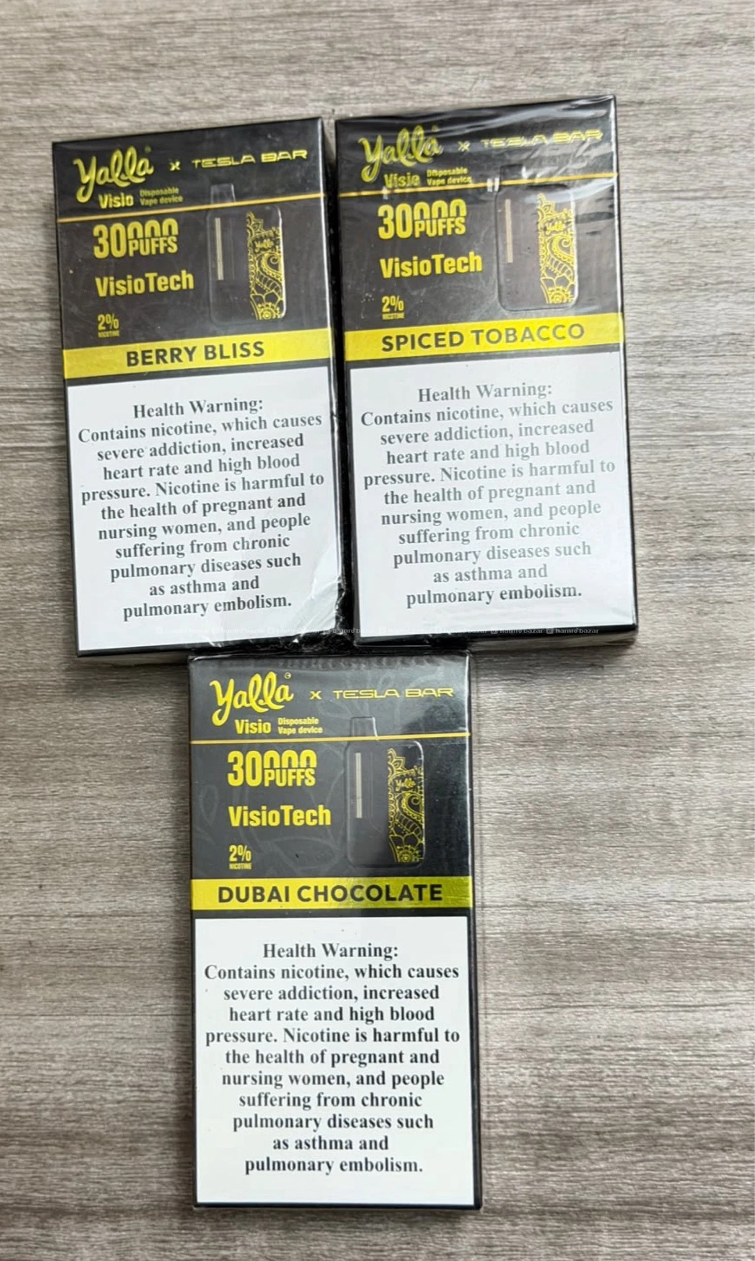 Yalla X Tesla Bar 30k Puffs Disposable Vape