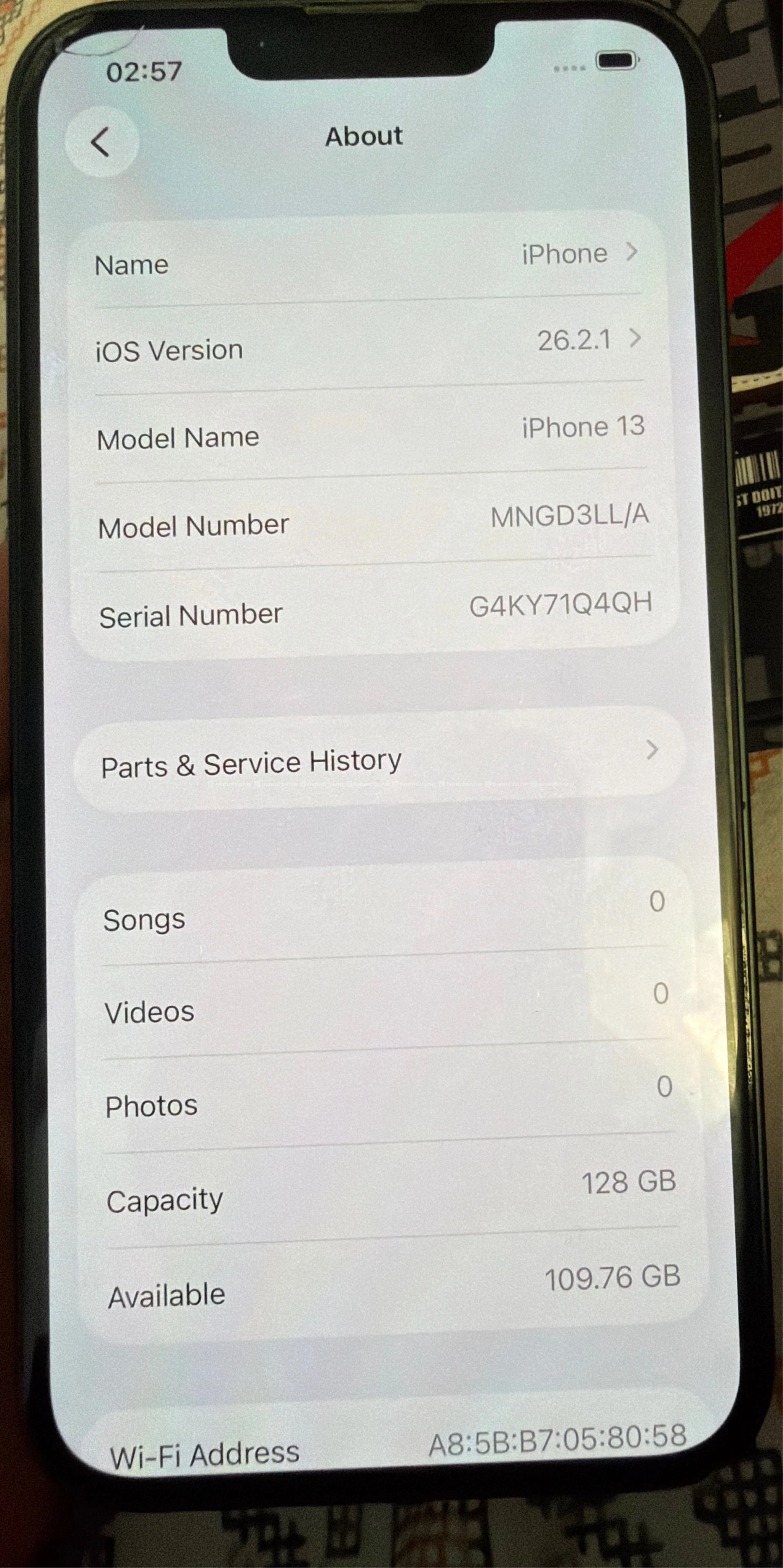 Iphone 13 128 gb green 3