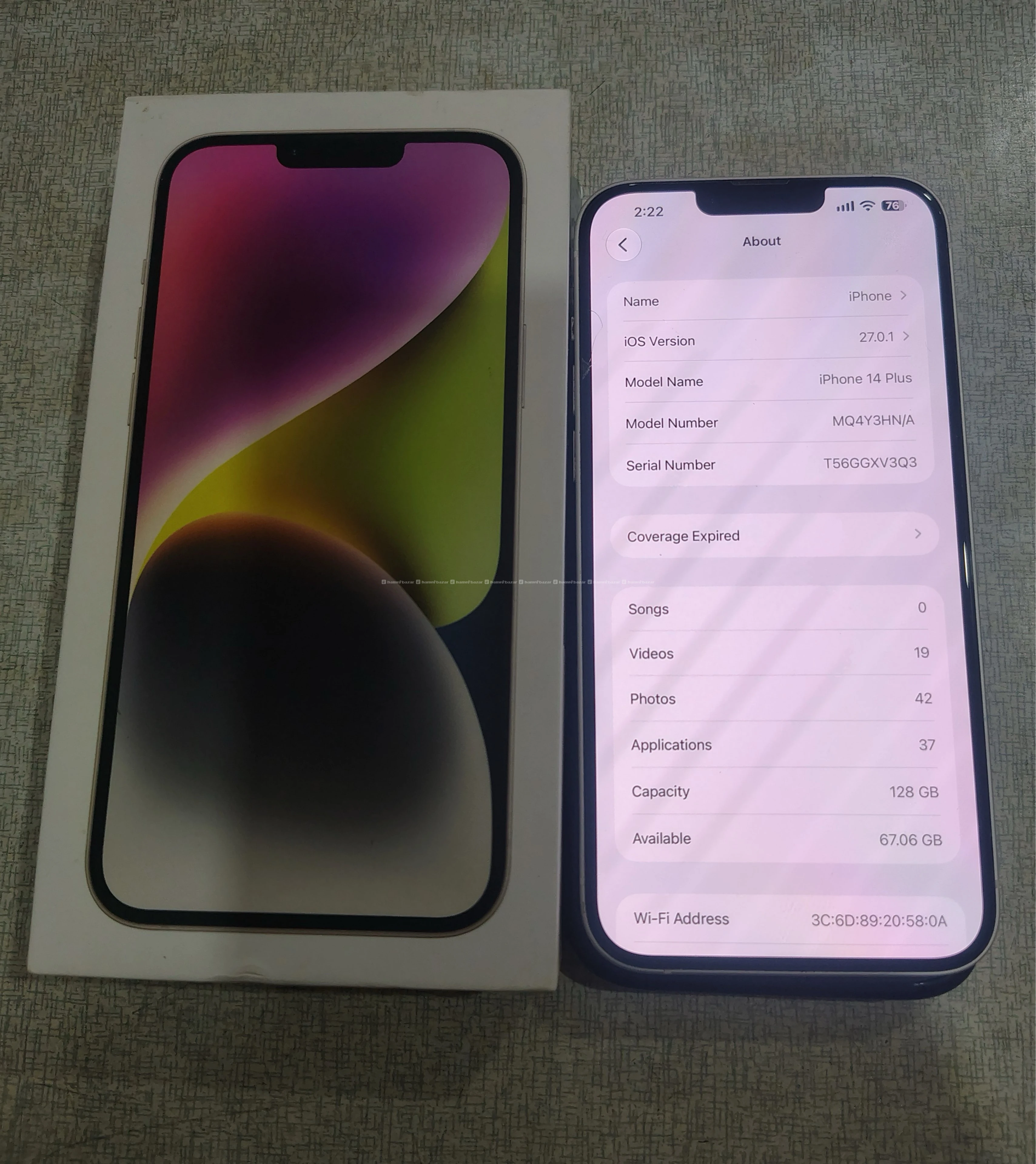 iPhone 14 Plus BH 85% 6