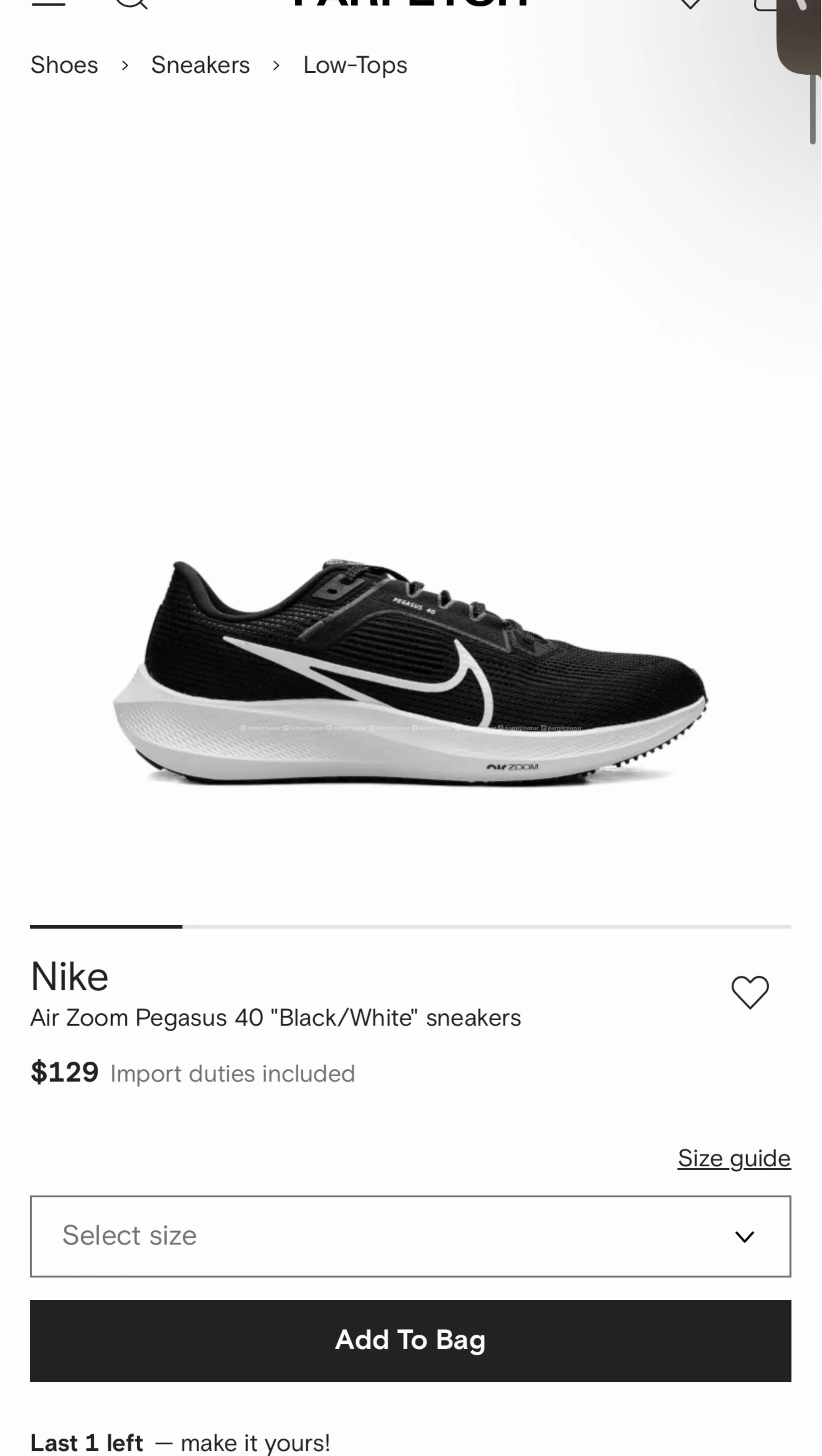 NIKE AIR ZOOM PEGASUS 40 RUNNING SHOES 👟 3