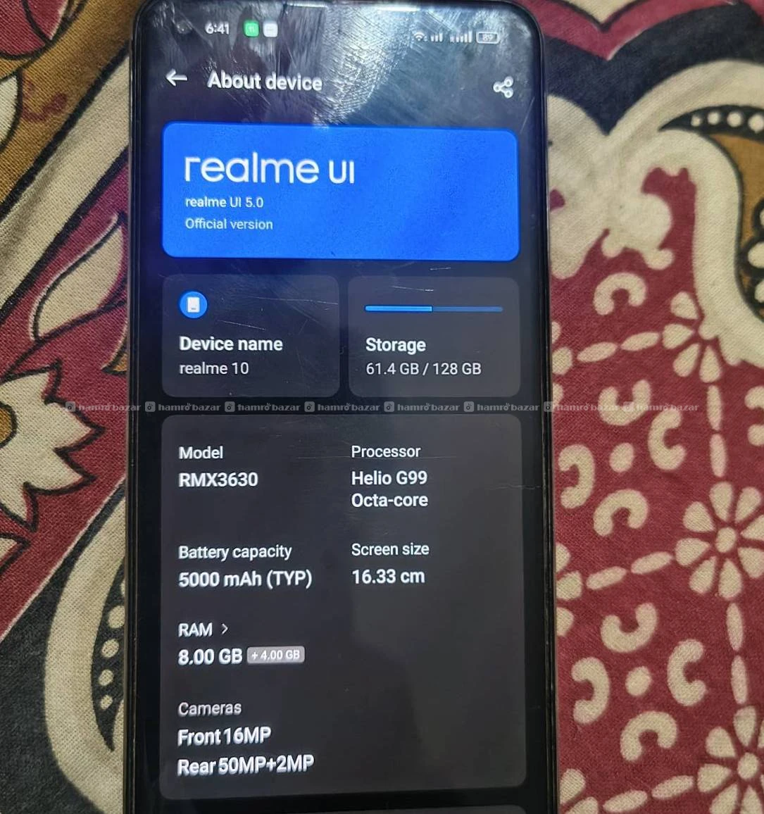 Realme 10  ( 128/8 GB )