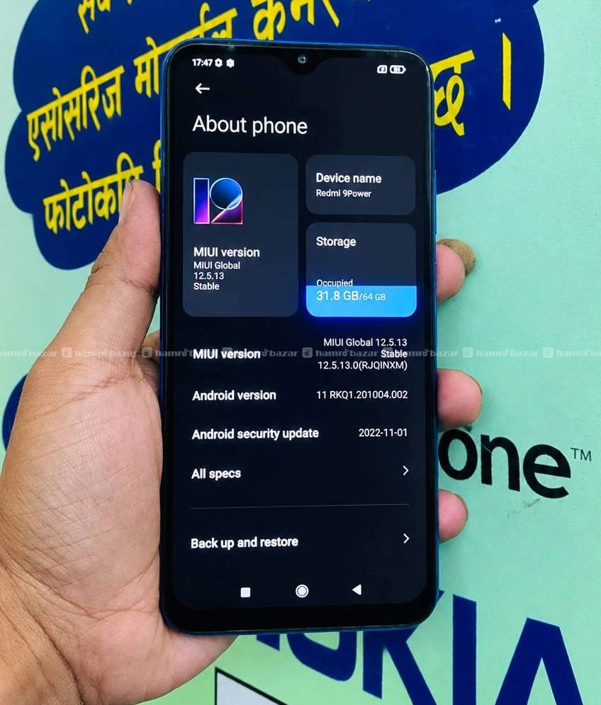 Redmi 9 power 4/64gb 3