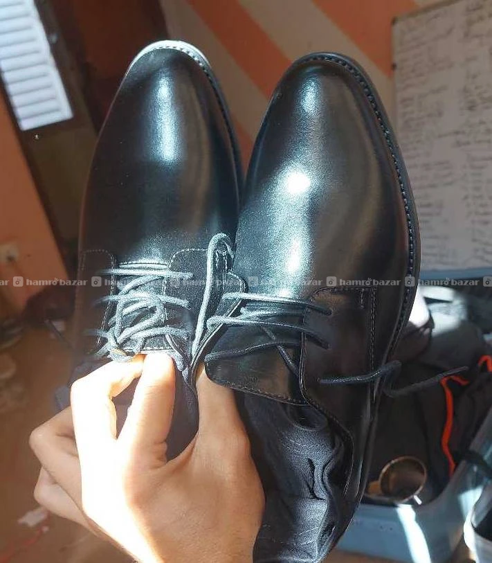 Caliber new black shoe | black horse available too