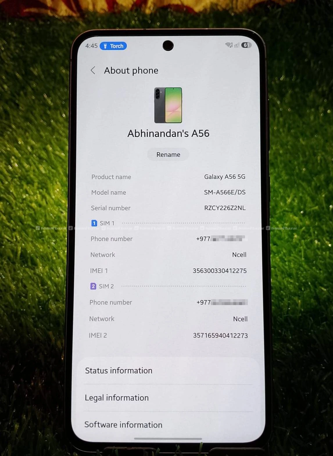 Samsung A56 4