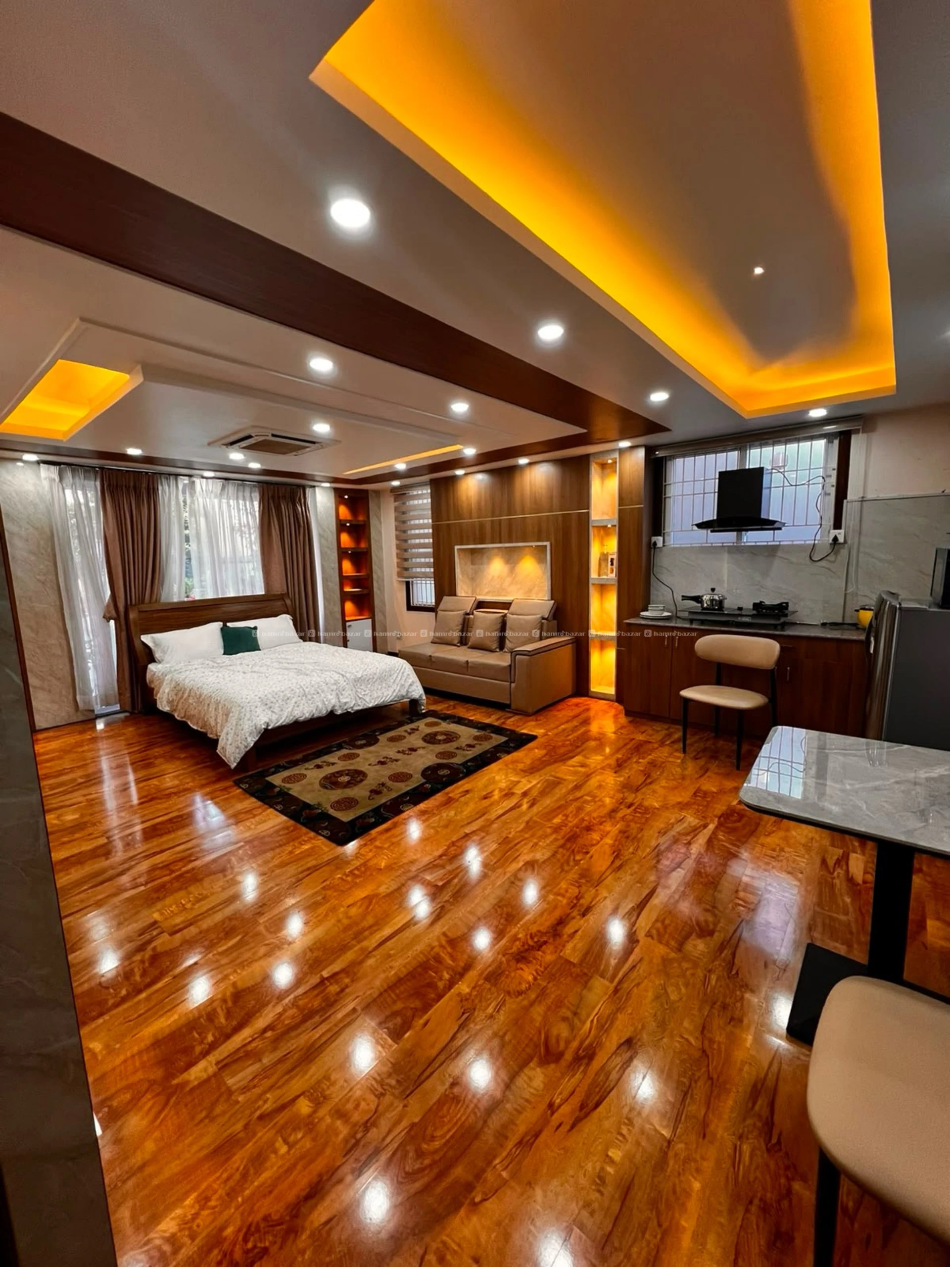 LUXURIOUSLY FURNISHED 1BHK FOR RENT JHAMSIKHEL
